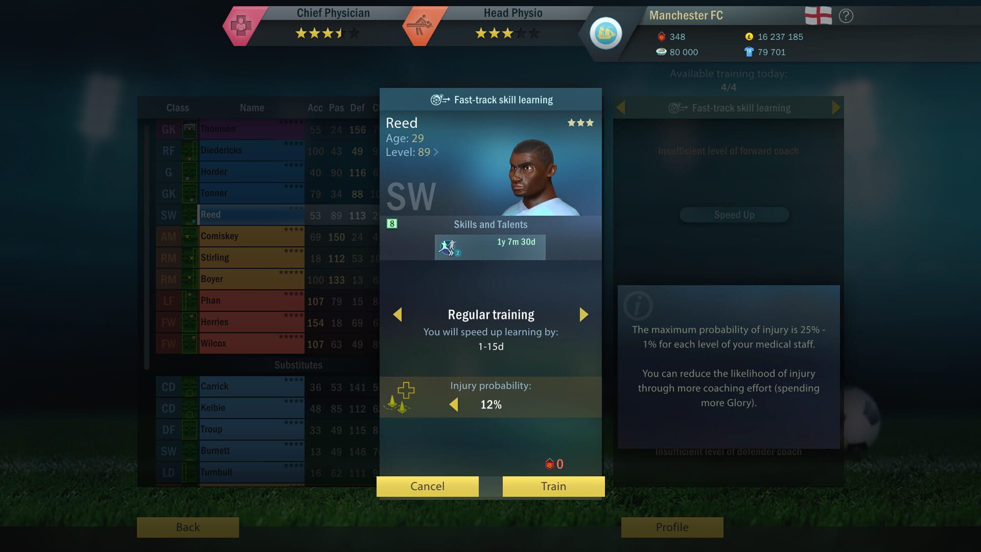Screenshot for Football, Tactics & Glory: Manager's Journey