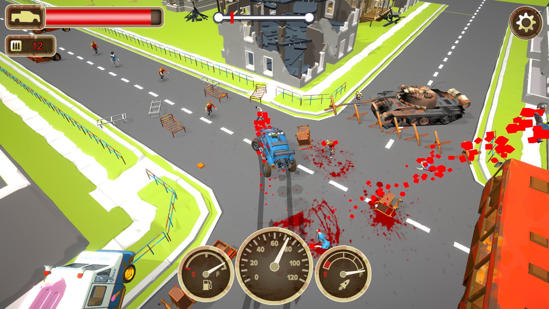 Screenshot for Zombie Crush Driver