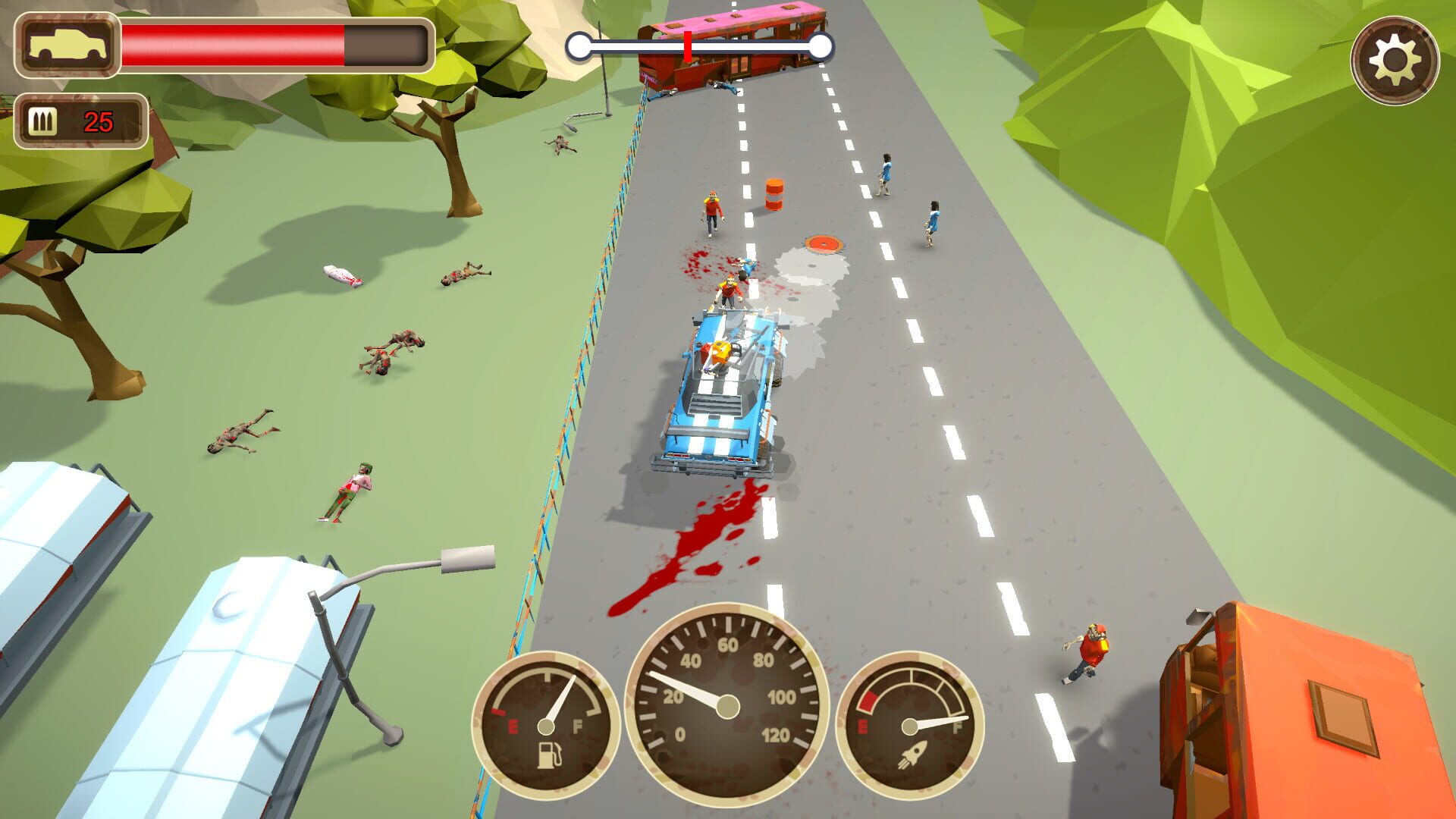 Screenshot for Zombie Crush Driver