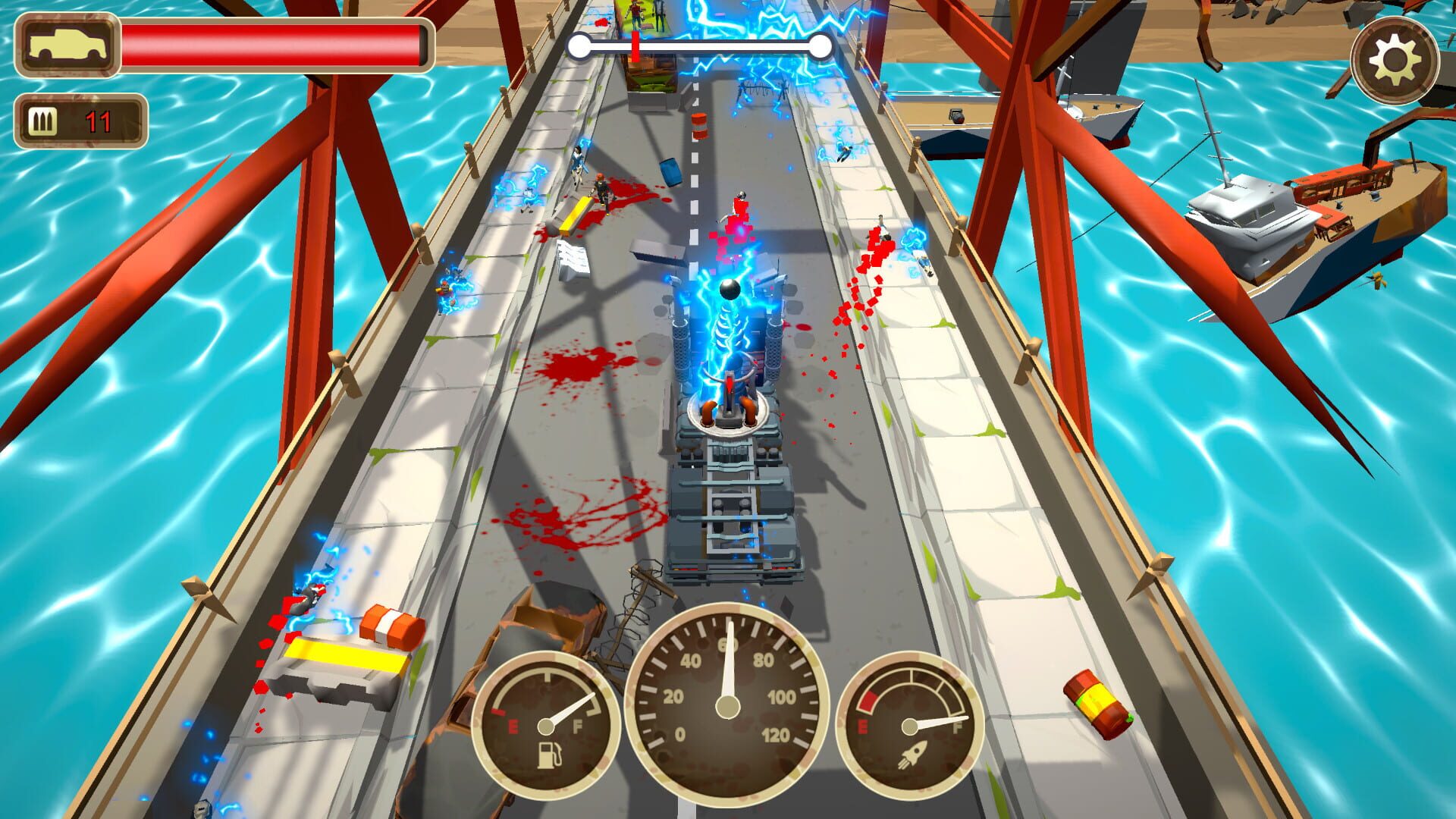 Screenshot for Zombie Crush Driver