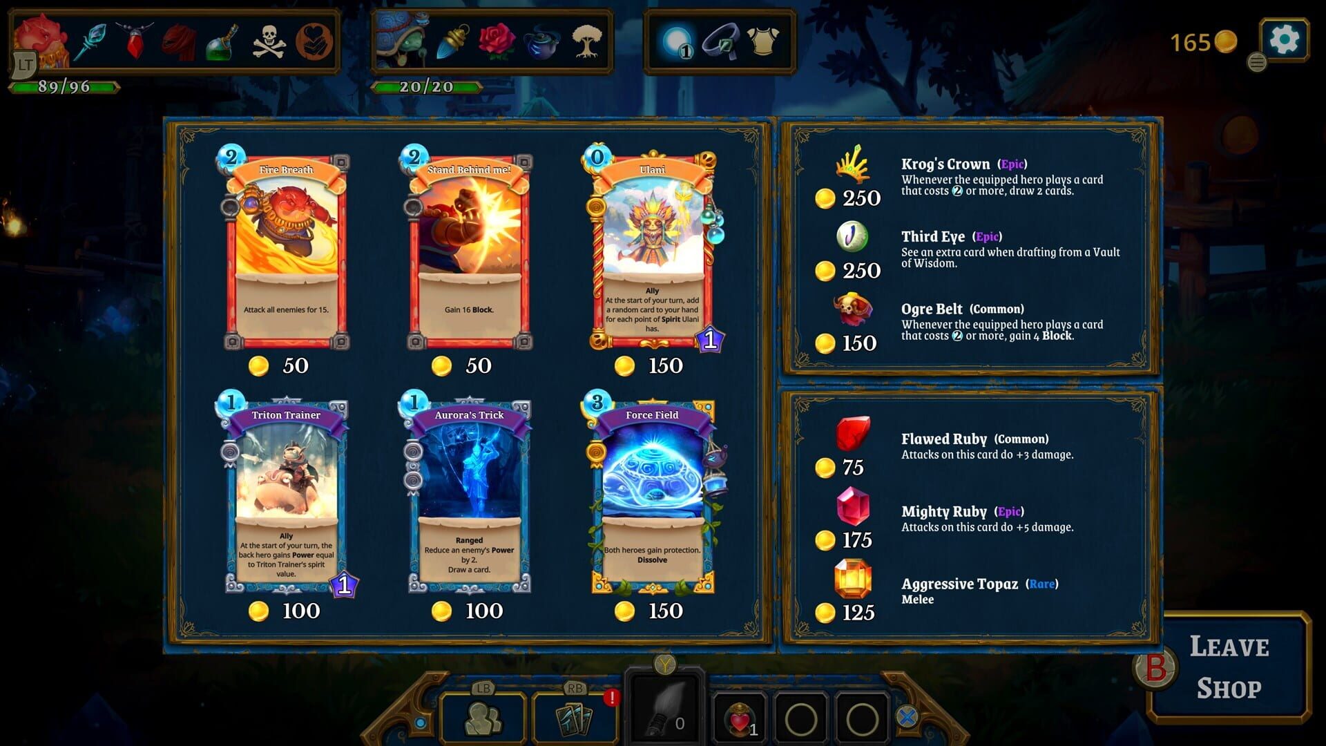 Screenshot for Roguebook