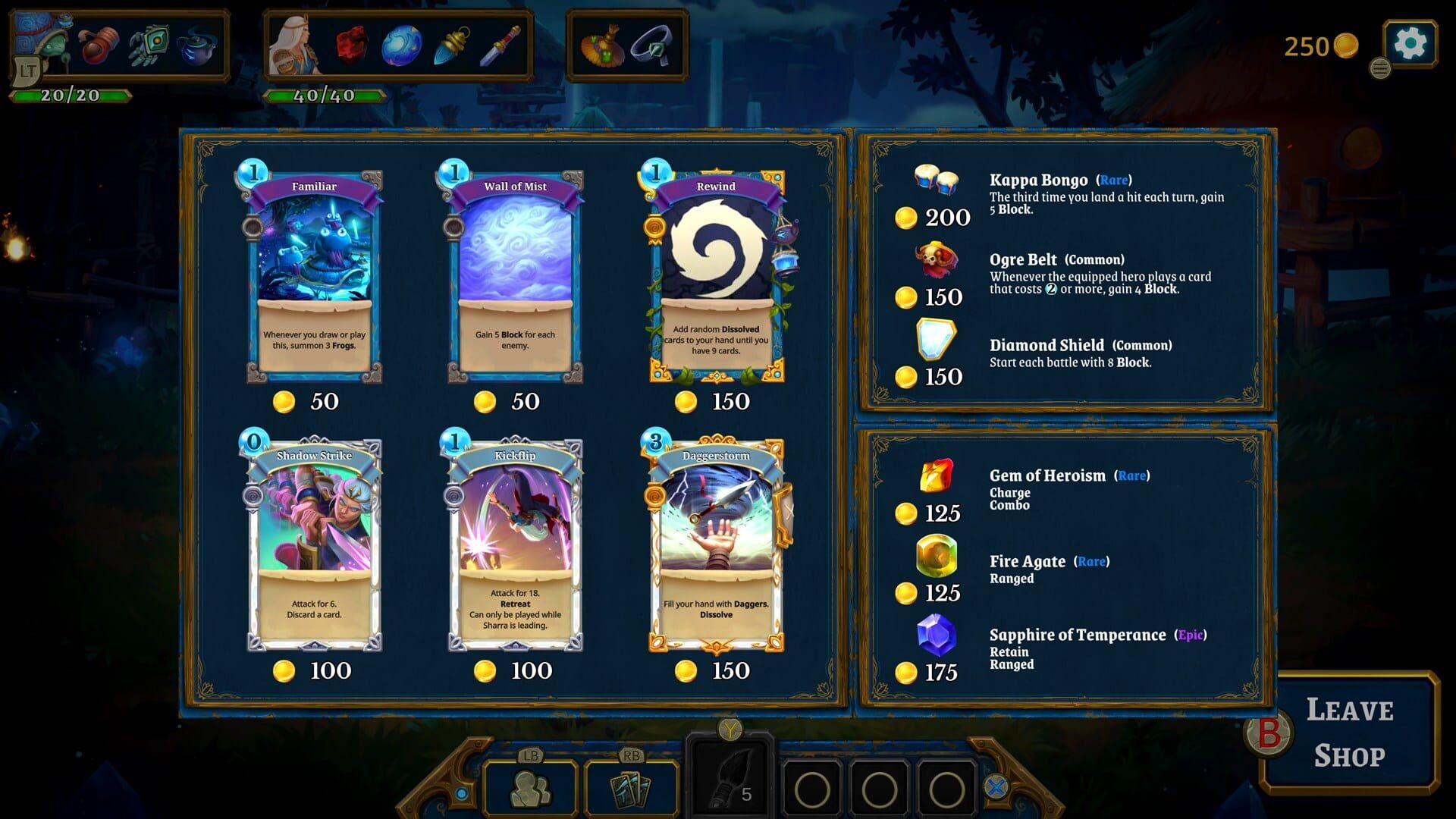 Screenshot for Roguebook