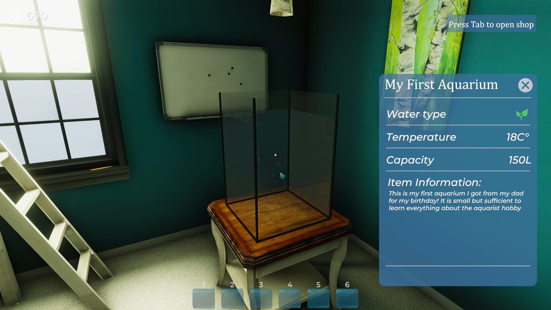 Screenshot for Aquarist