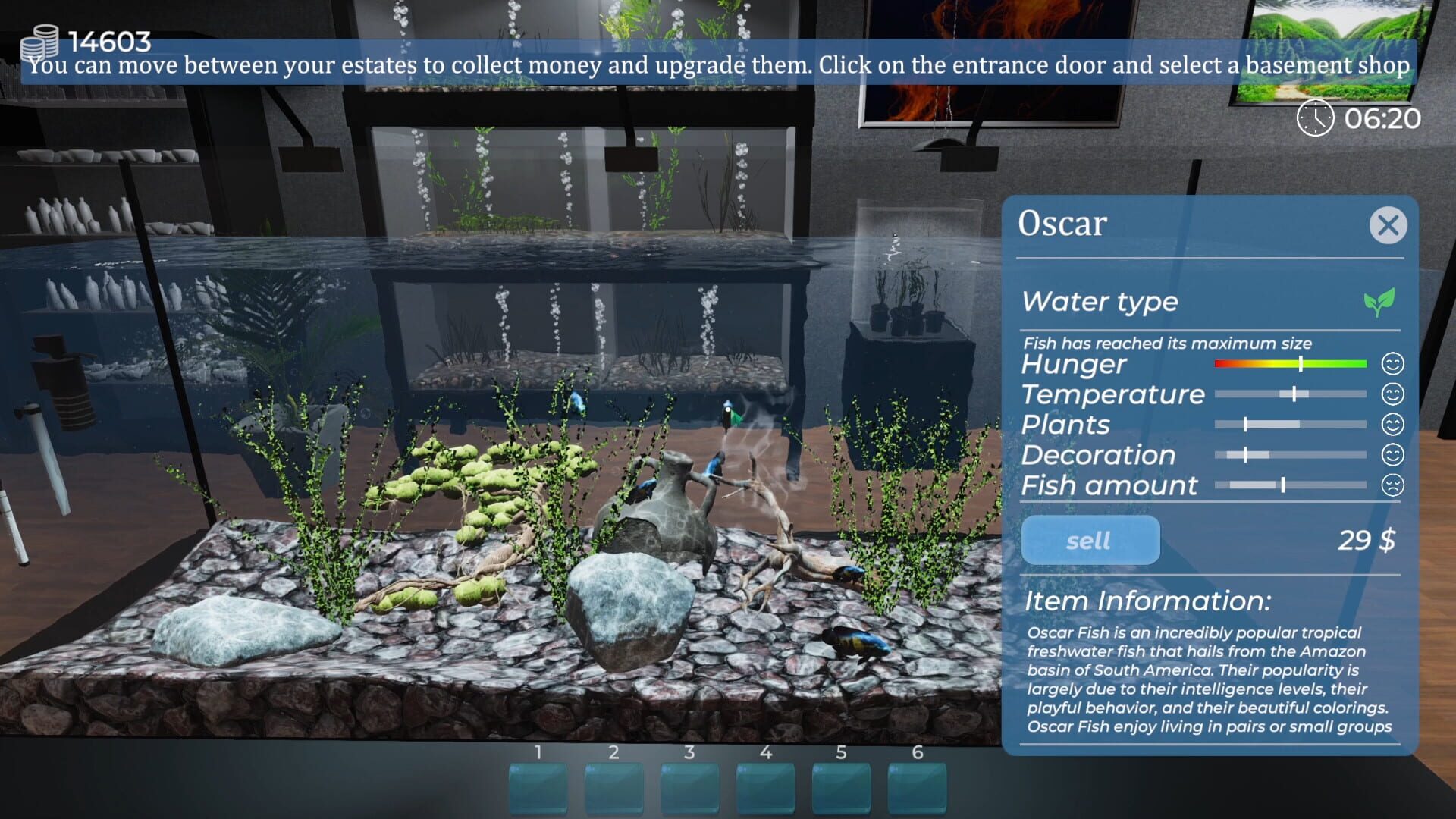 Screenshot for Aquarist