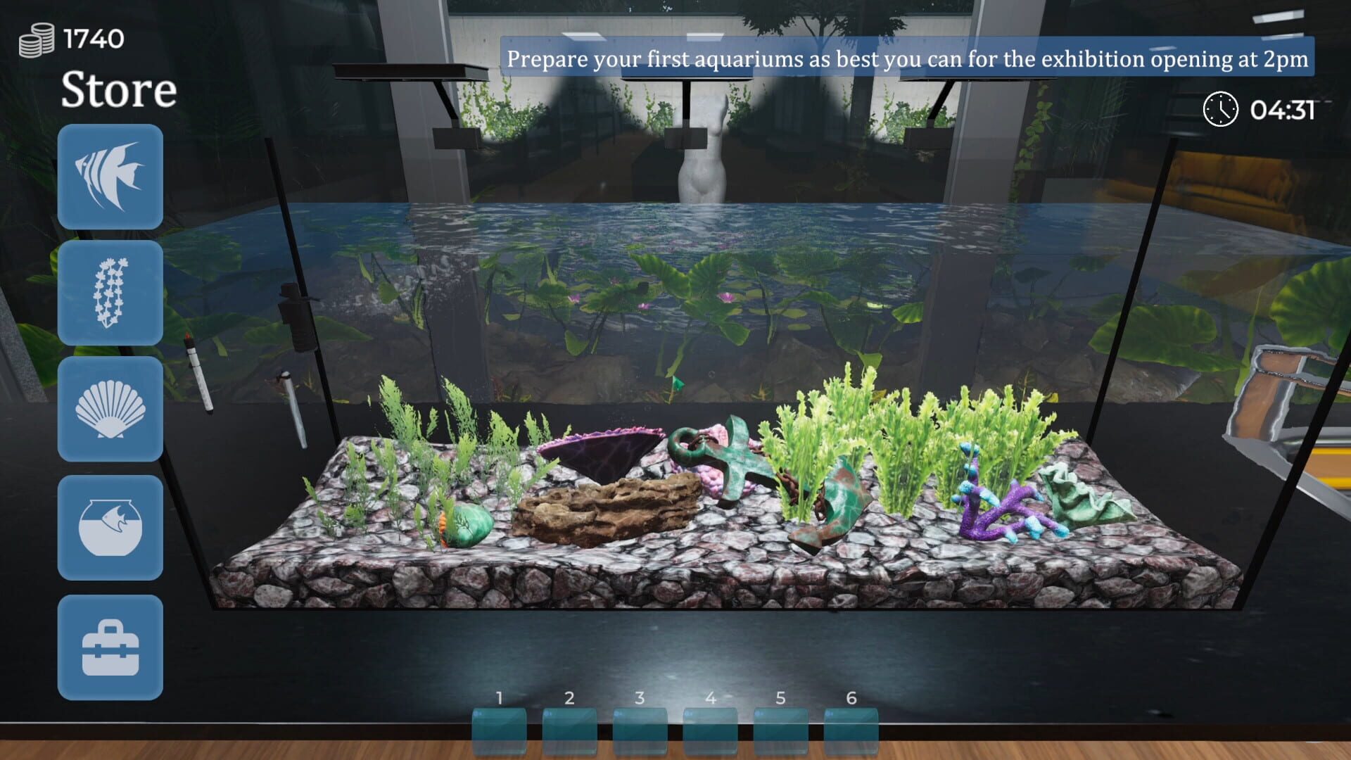 Screenshot for Aquarist