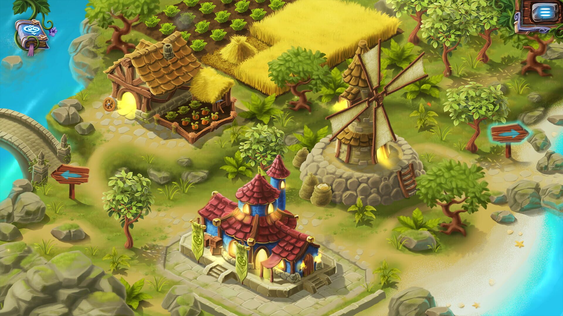 Screenshot for Huntress: The Cursed Village