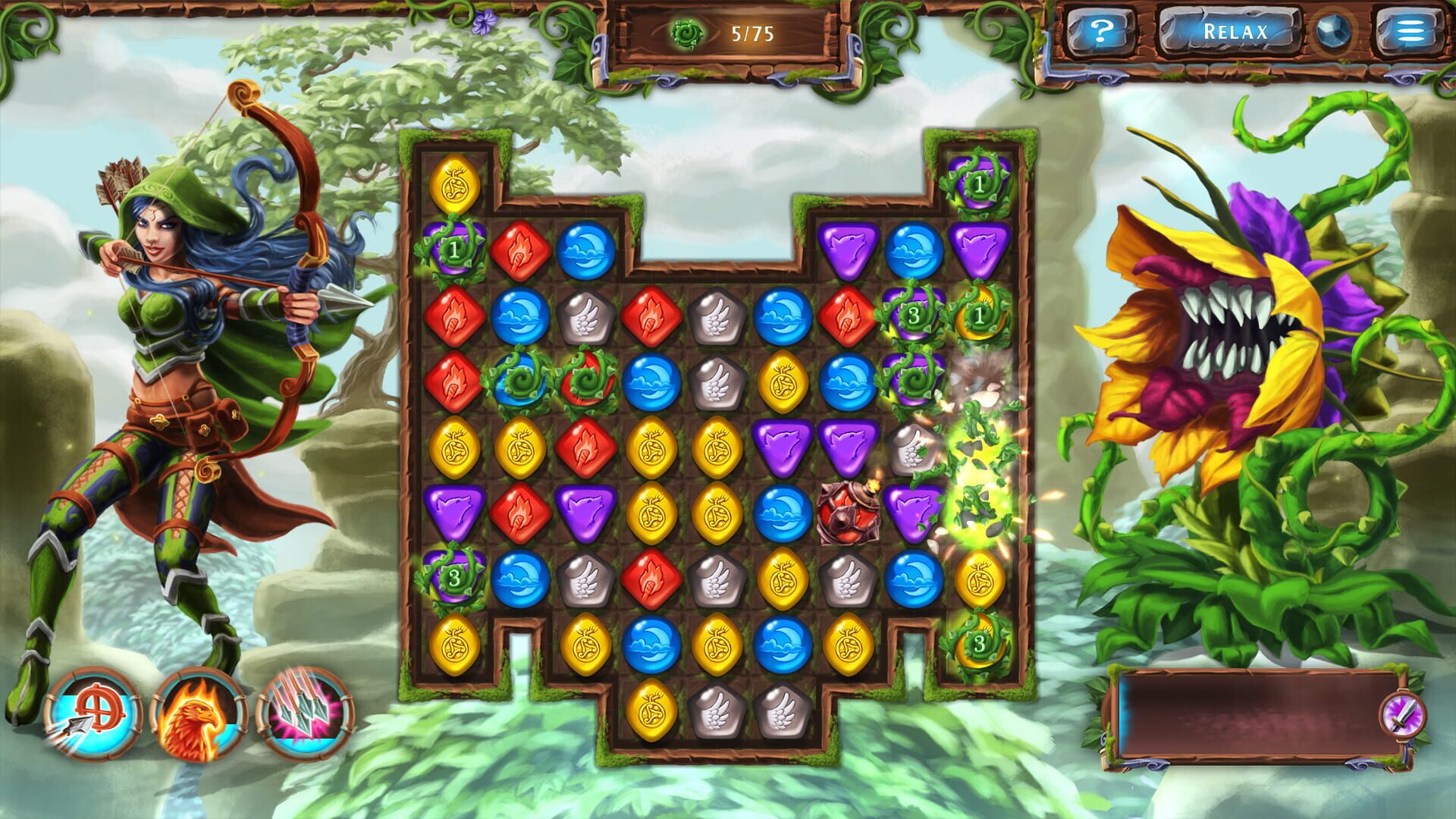 Screenshot for Huntress: The Cursed Village