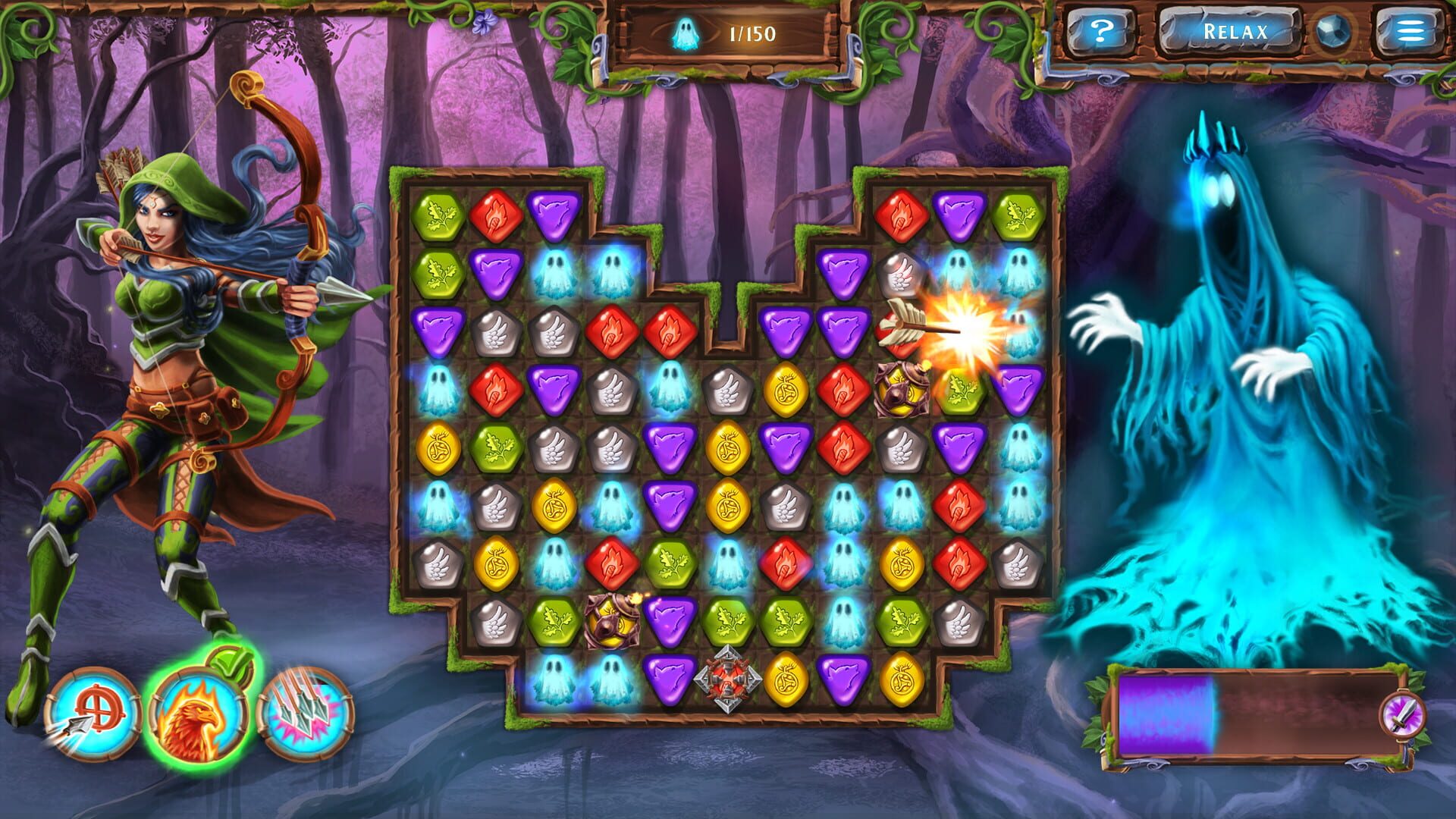 Screenshot for Huntress: The Cursed Village