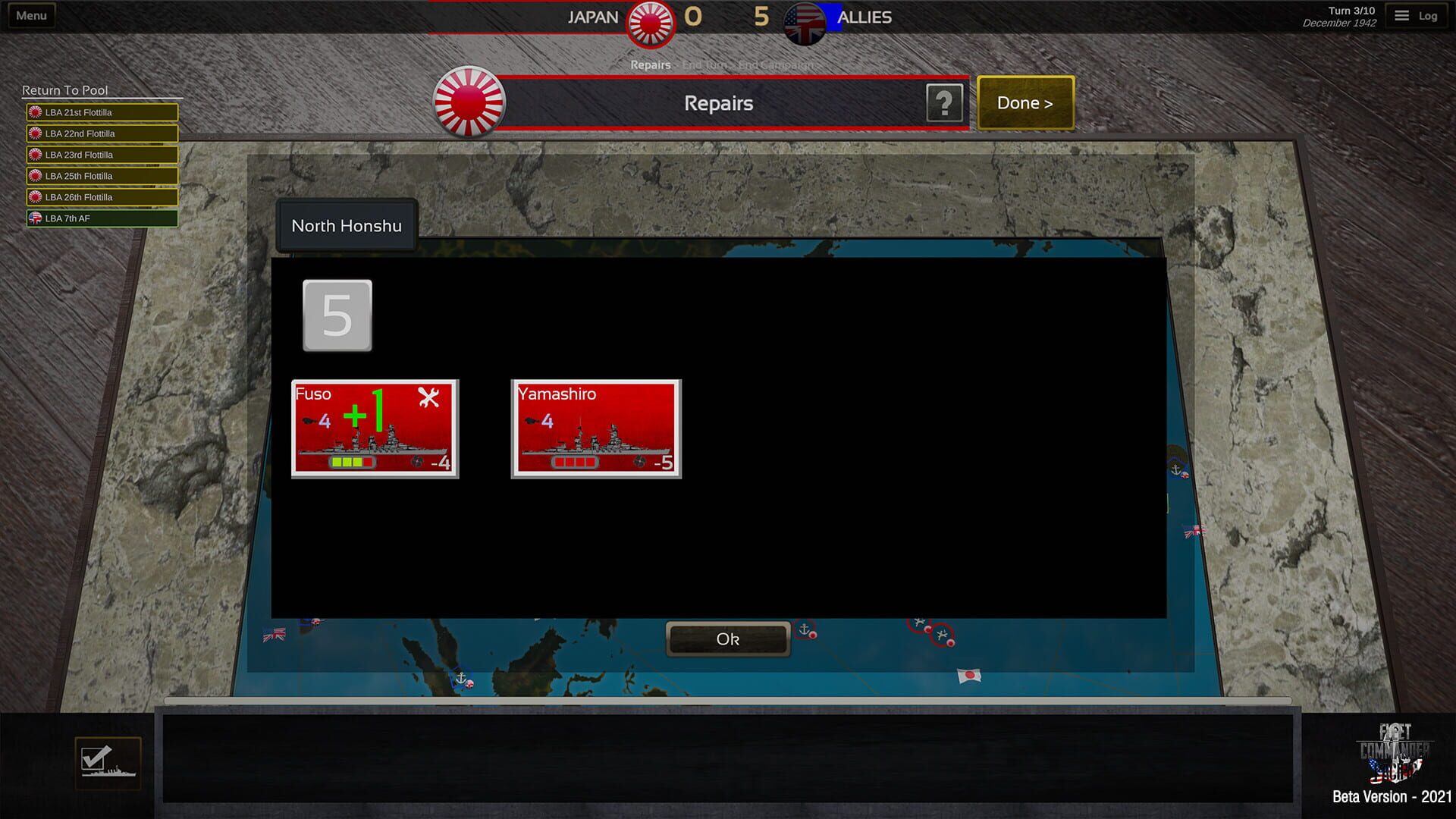 Screenshot for Fleet Commander: Pacific