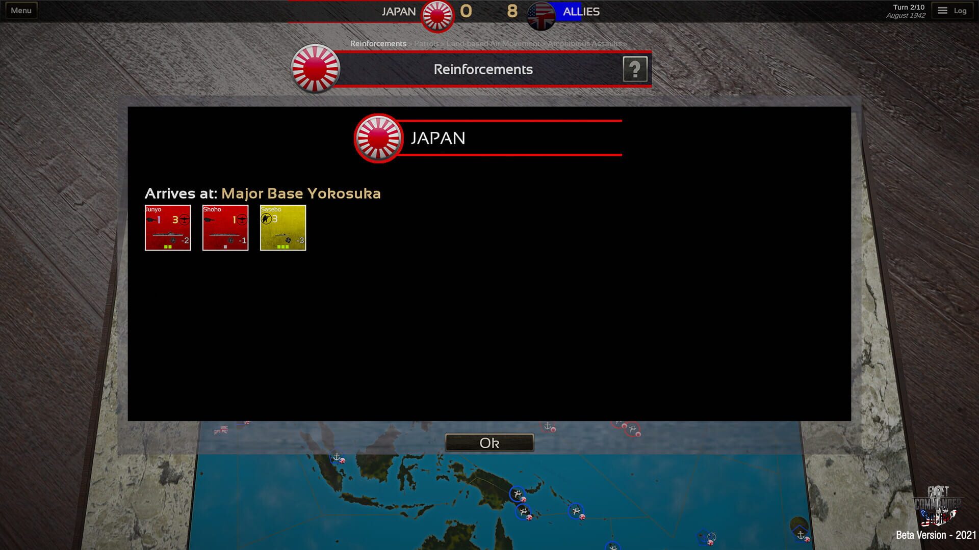 Screenshot for Fleet Commander: Pacific
