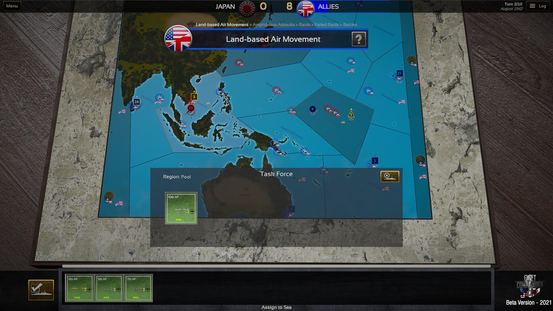 Screenshot for Fleet Commander: Pacific