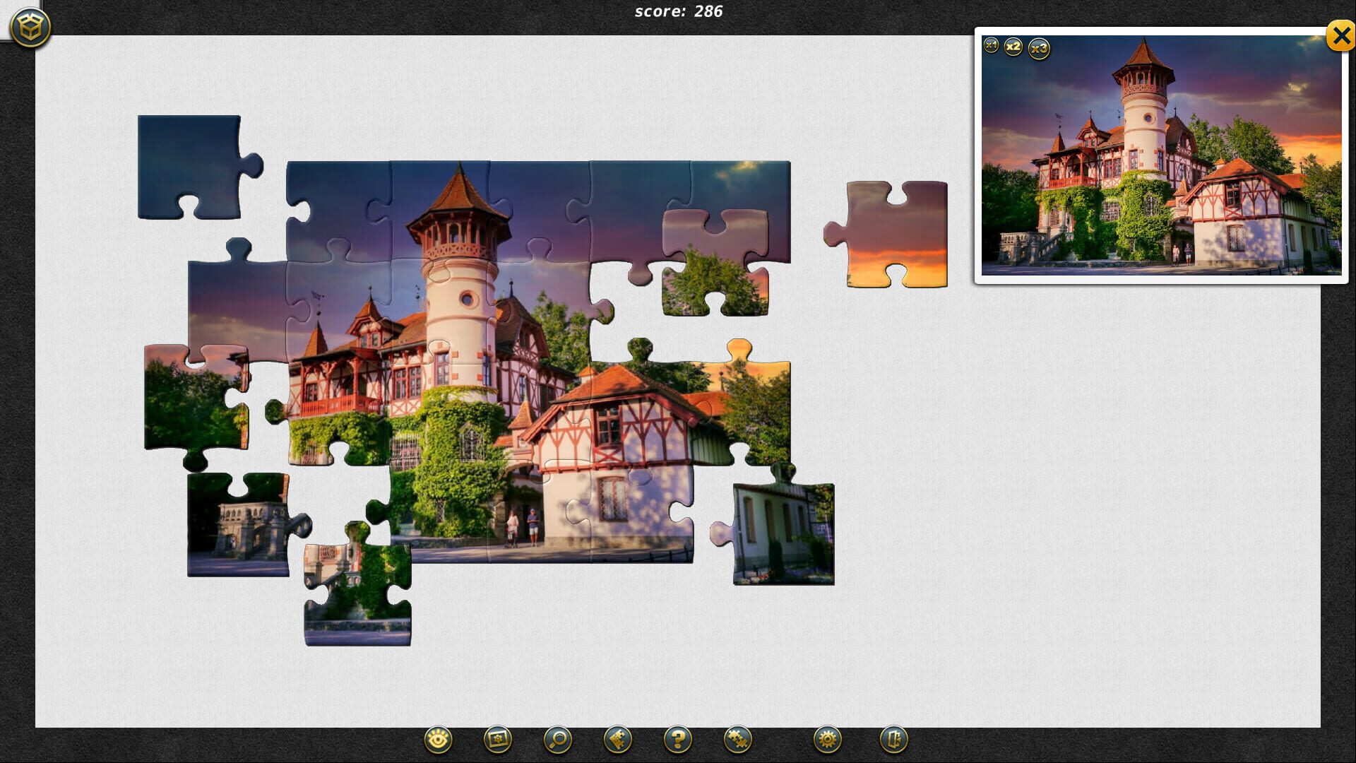 Screenshot for 1001 Jigsaw: Castles and Palaces 2