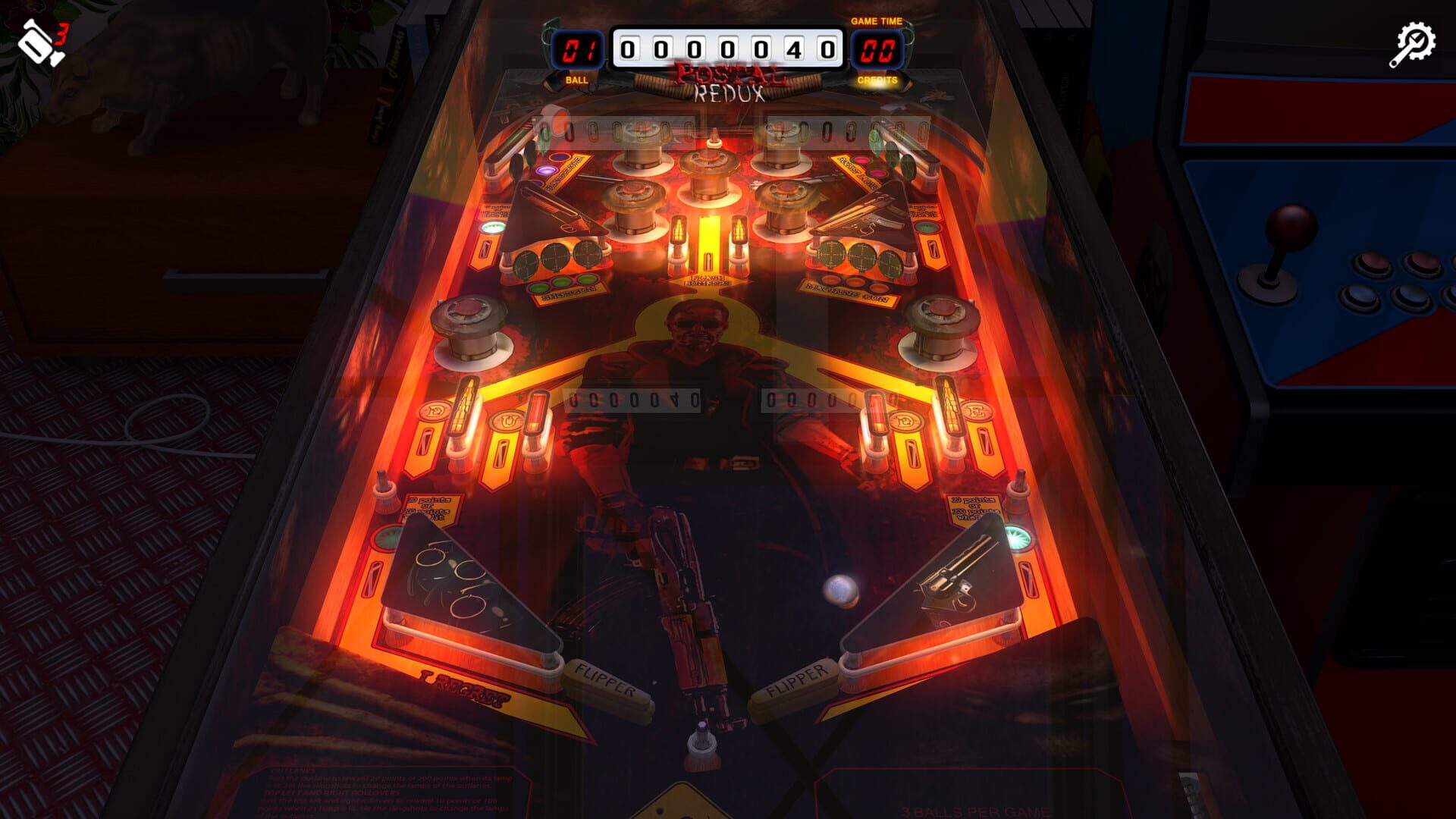 Screenshot for Zaccaria Pinball: Postal Redux Pinball Pack