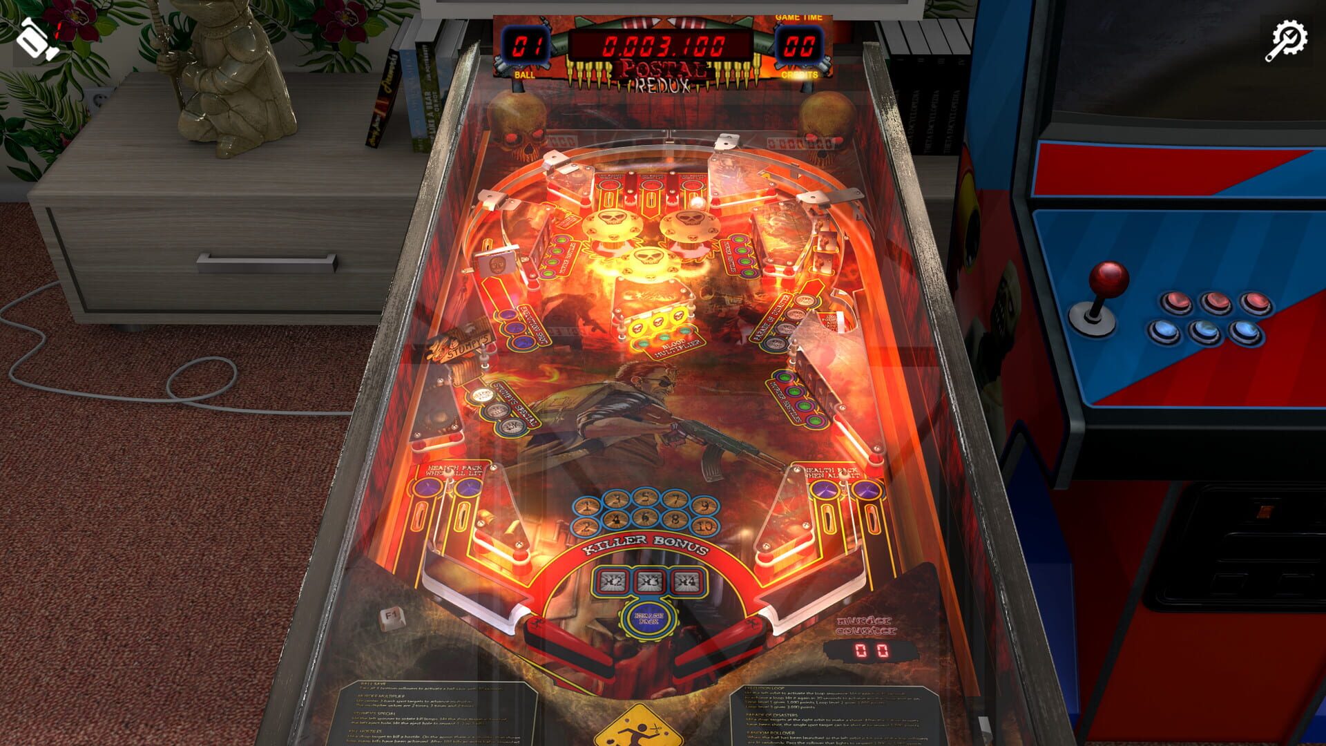 Screenshot for Zaccaria Pinball: Postal Redux Pinball Pack