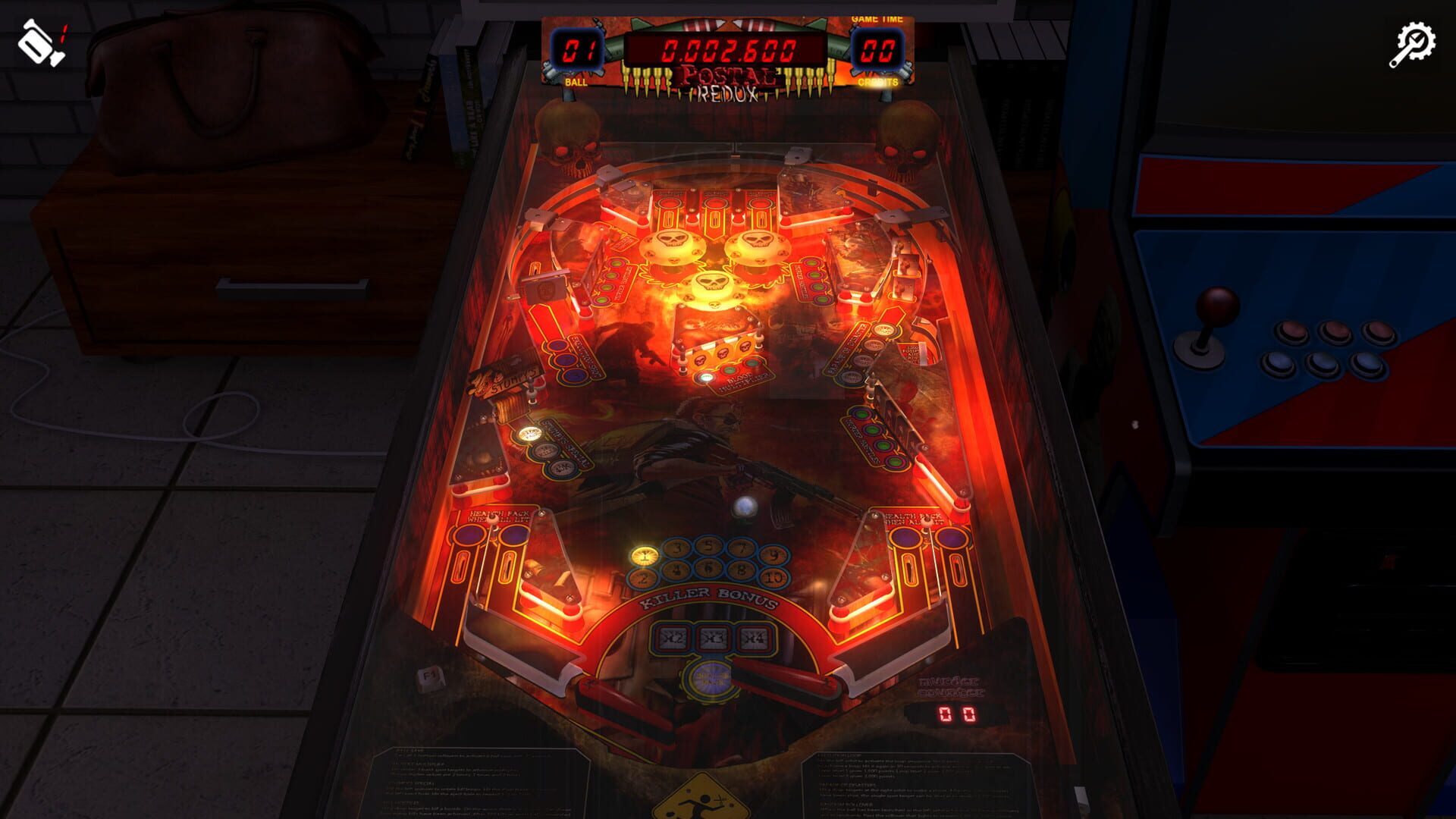 Screenshot for Zaccaria Pinball: Postal Redux Pinball Pack