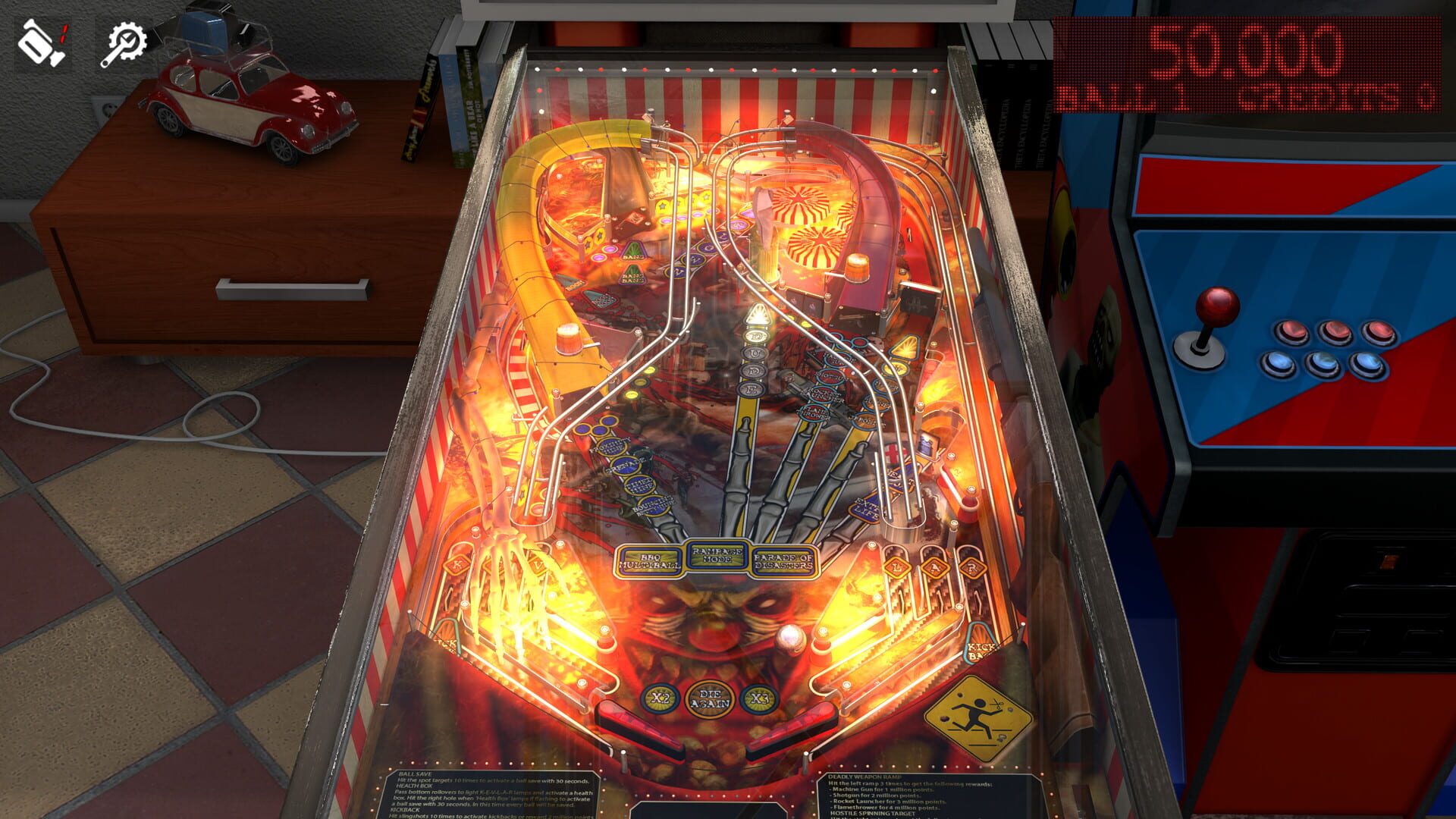 Screenshot for Zaccaria Pinball: Postal Redux Pinball Pack