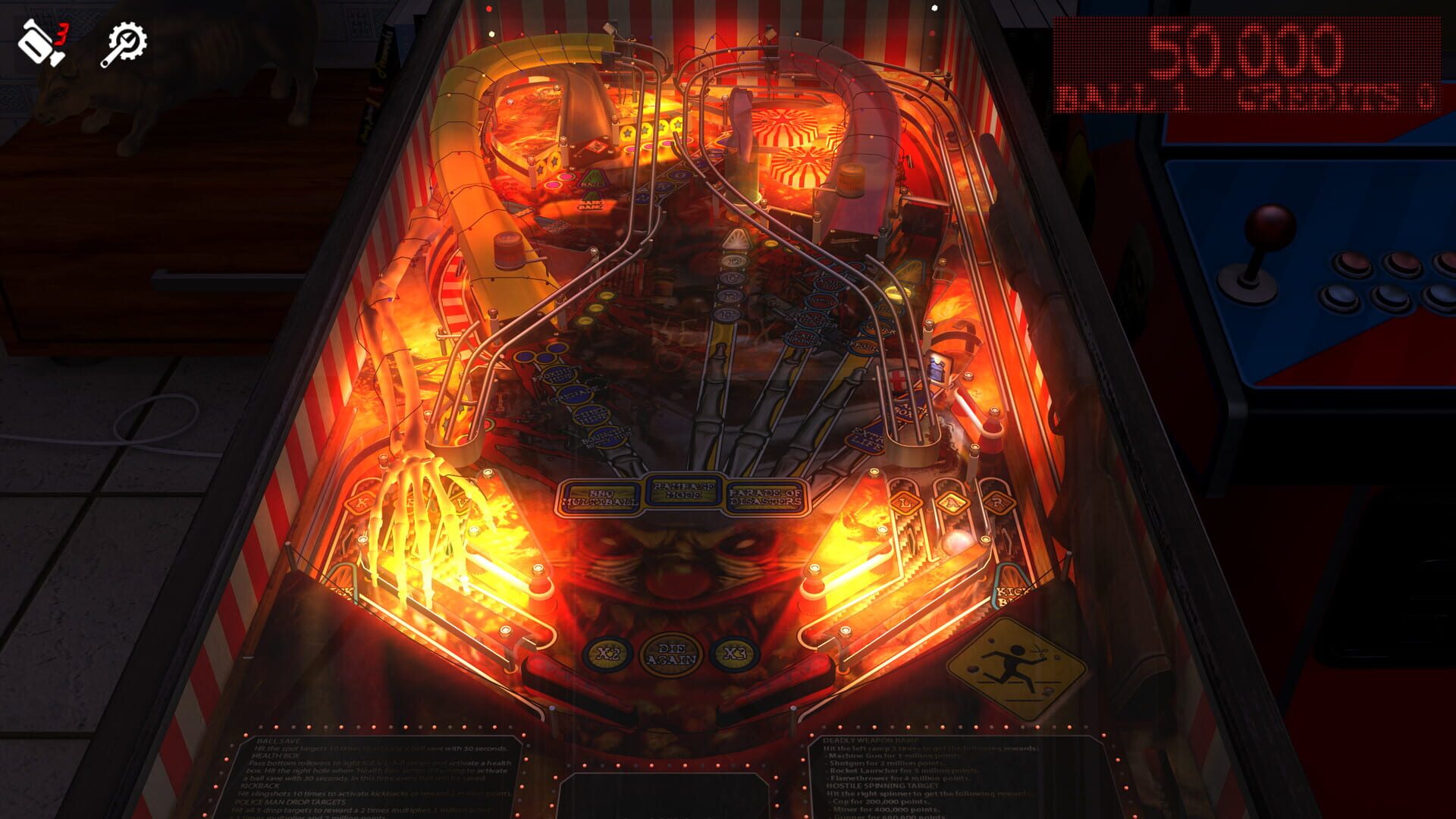 Screenshot for Zaccaria Pinball: Postal Redux Pinball Pack