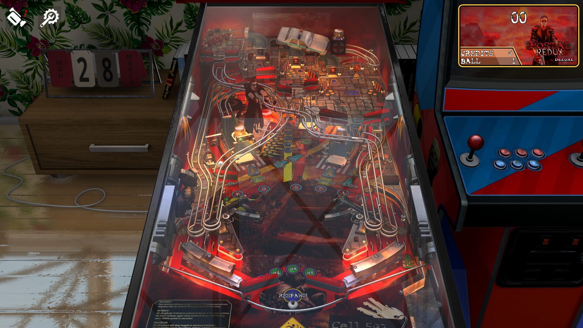 Screenshot for Zaccaria Pinball: Postal Redux Pinball Pack