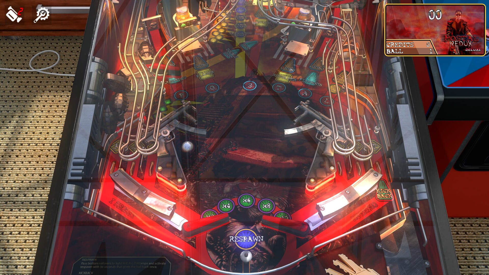 Screenshot for Zaccaria Pinball: Postal Redux Pinball Pack