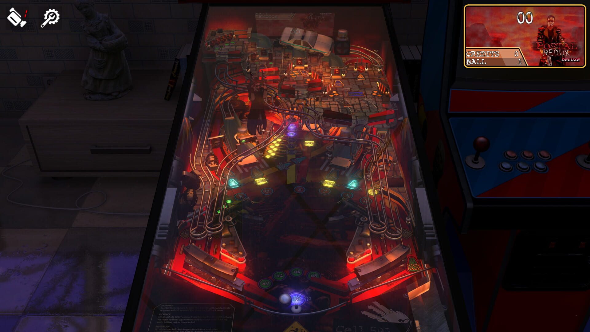 Screenshot for Zaccaria Pinball: Postal Redux Pinball Pack