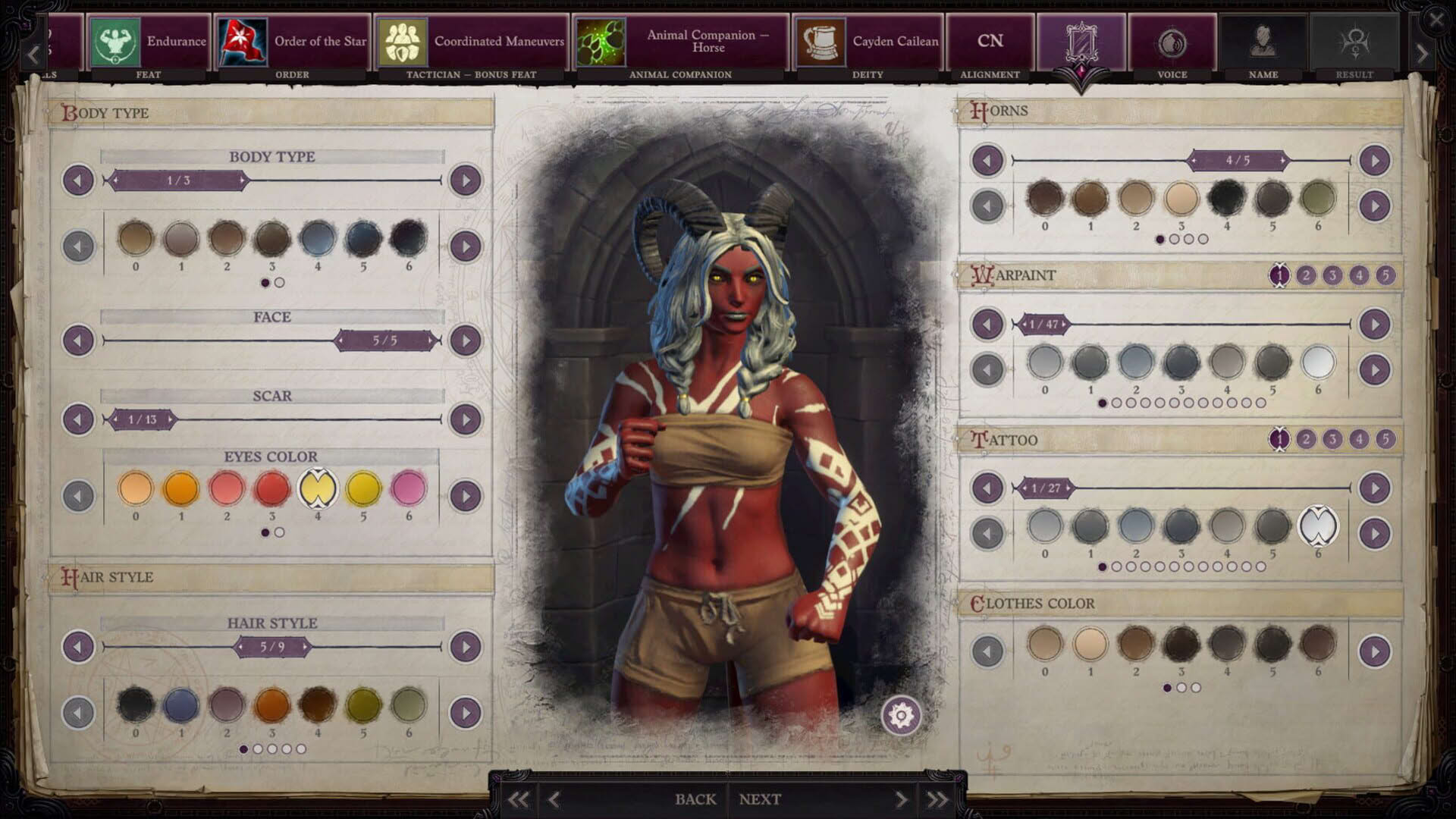 Screenshot for Pathfinder: Wrath of the Righteous - Paint of War