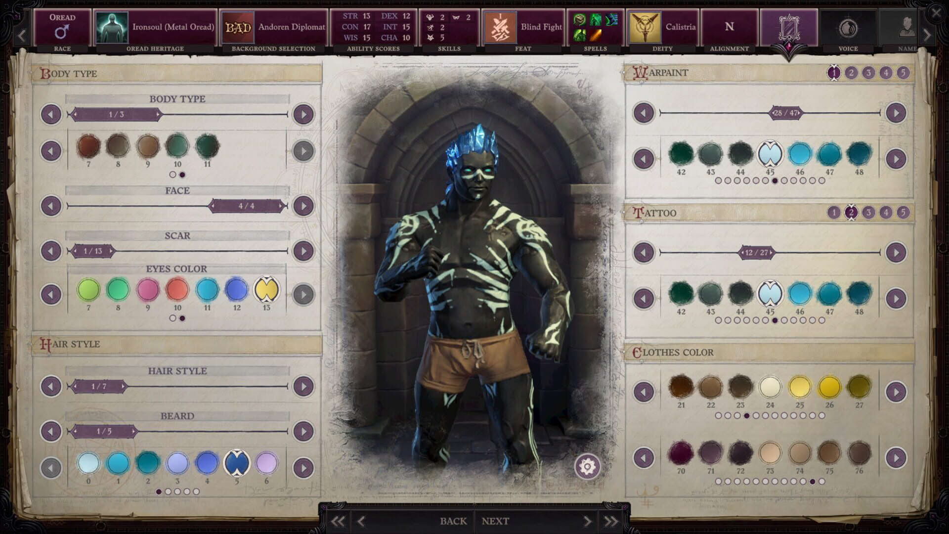 Screenshot for Pathfinder: Wrath of the Righteous - Paint of War