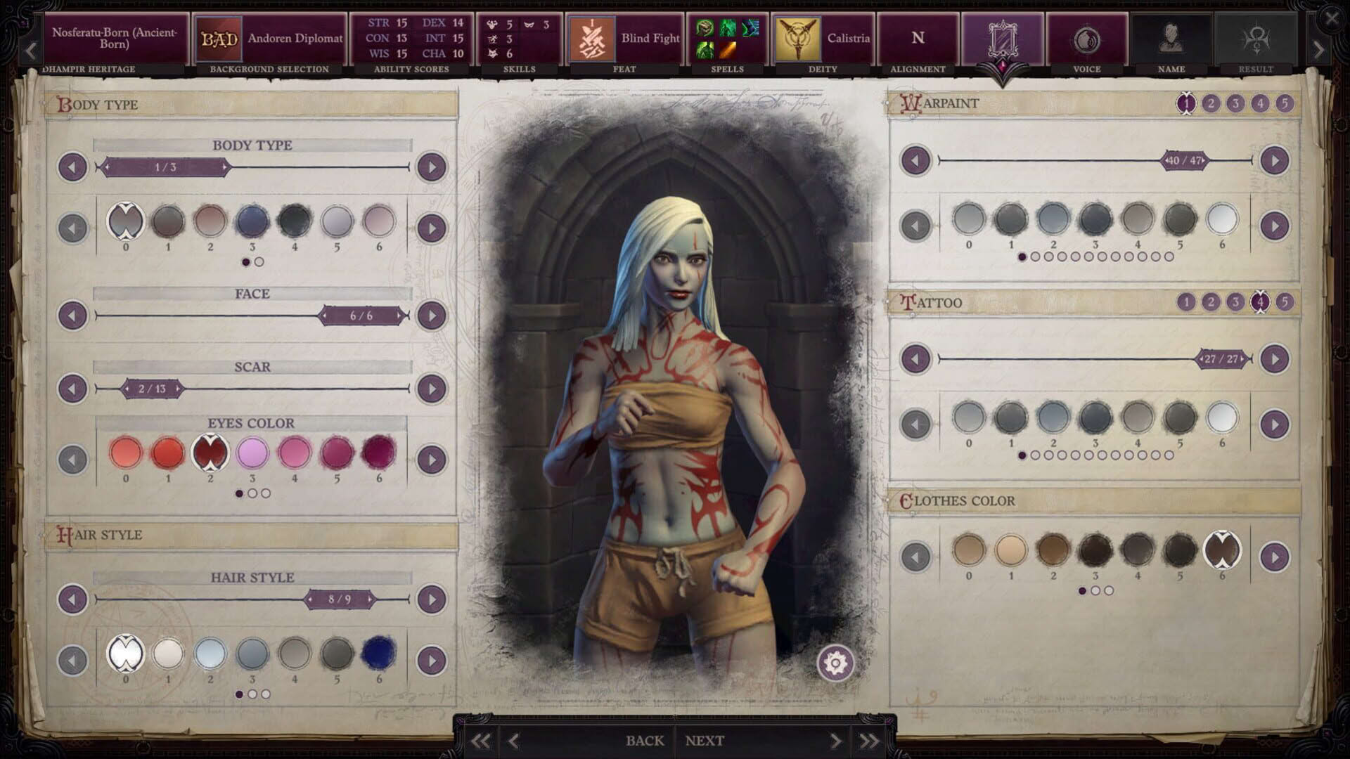 Screenshot for Pathfinder: Wrath of the Righteous - Paint of War