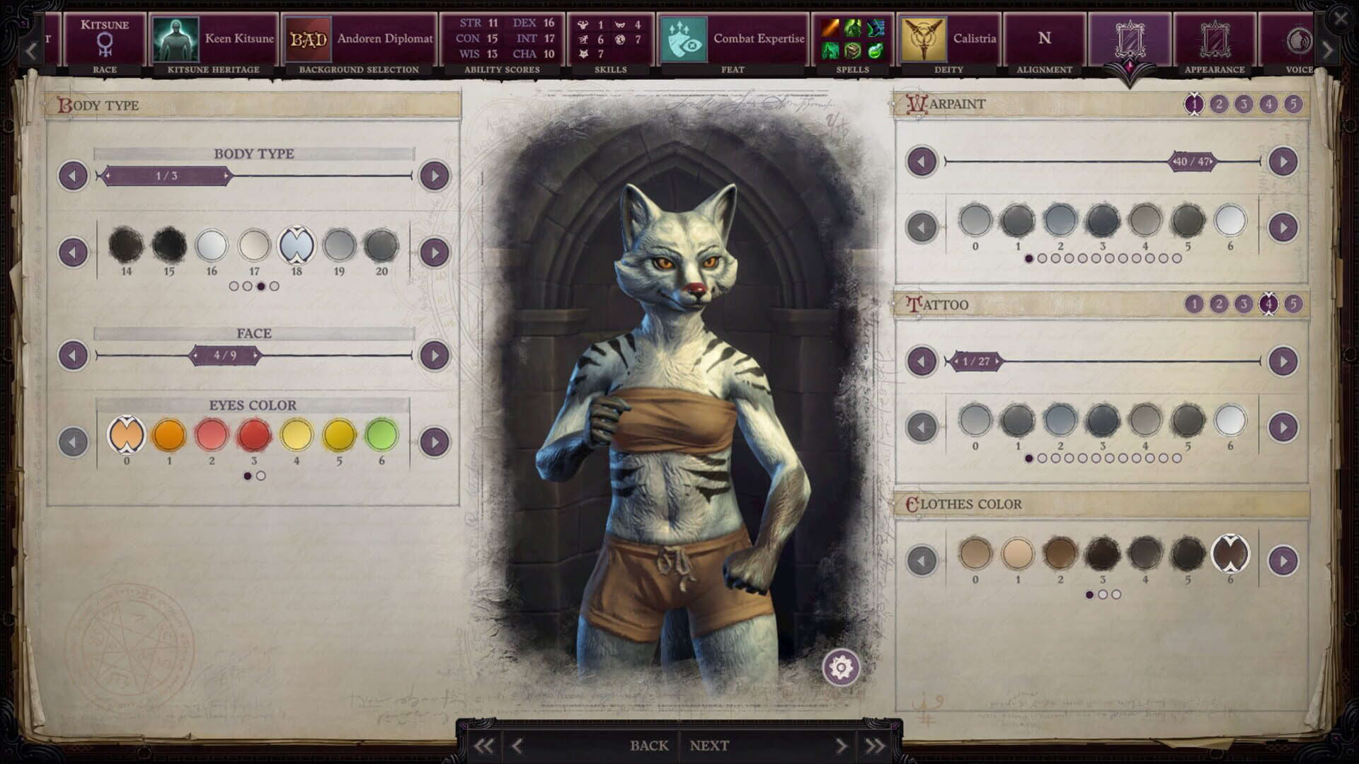 Screenshot for Pathfinder: Wrath of the Righteous - Paint of War