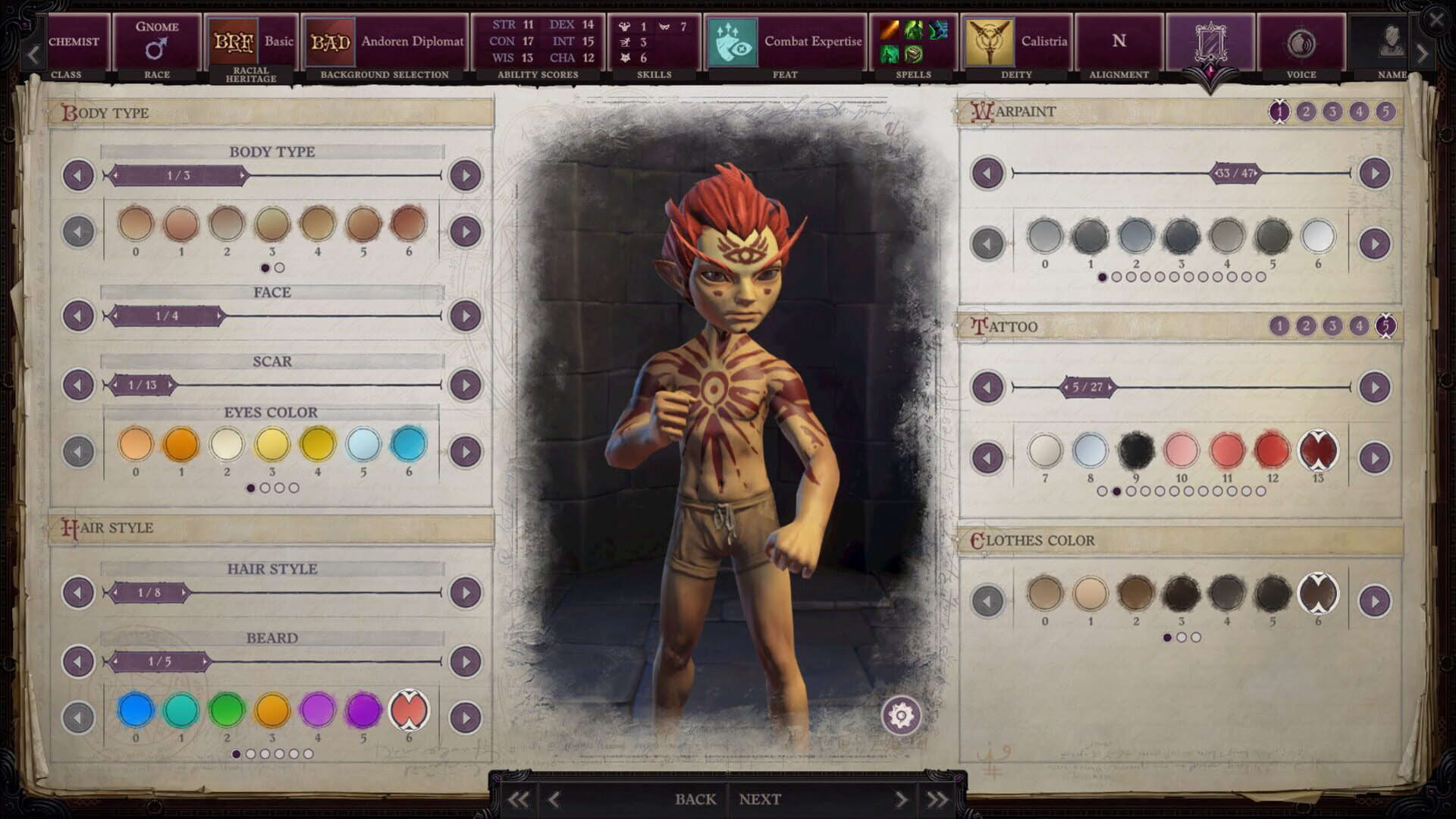 Screenshot for Pathfinder: Wrath of the Righteous - Paint of War