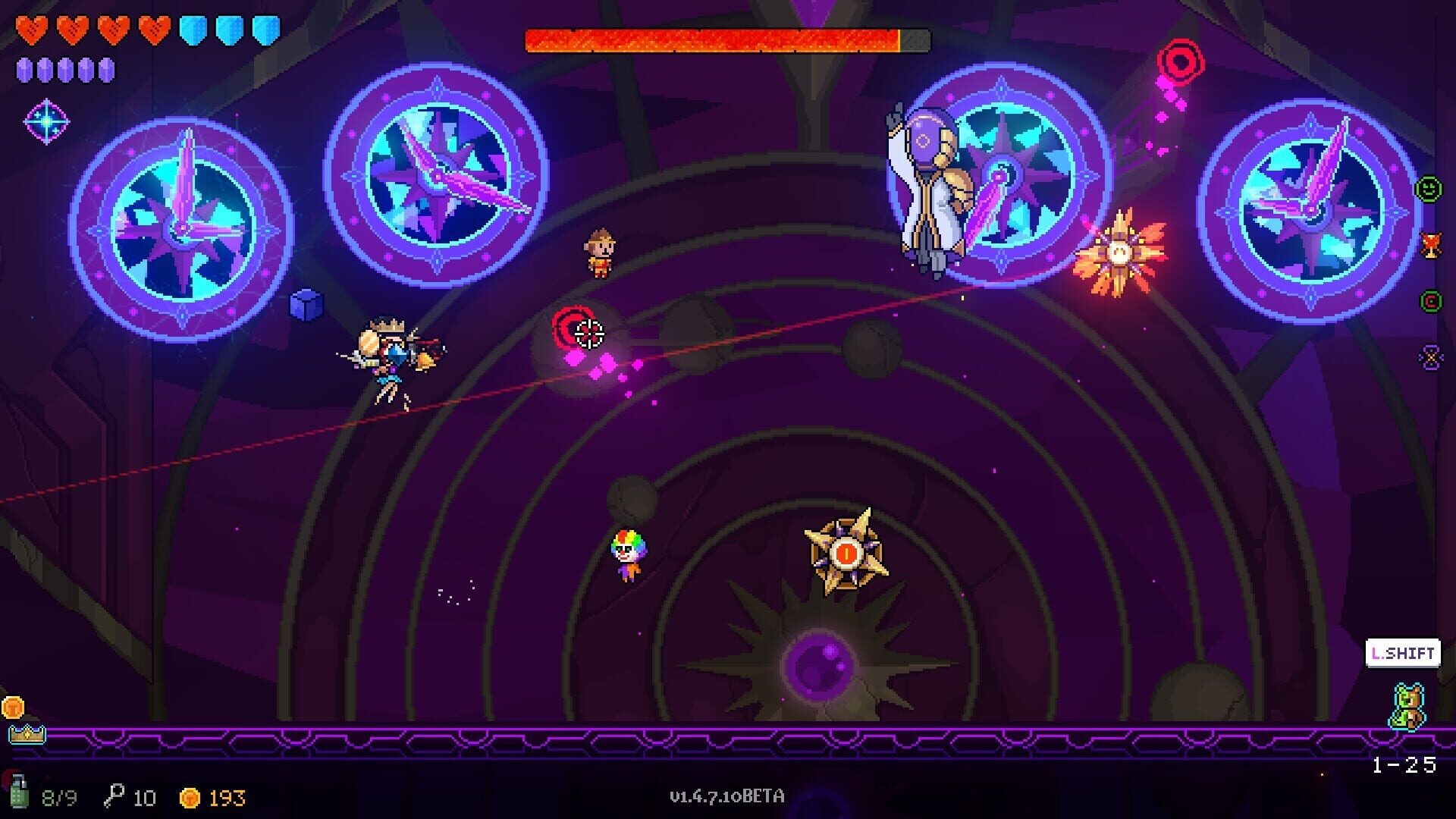 Screenshot for Neon Abyss: Chrono Trap