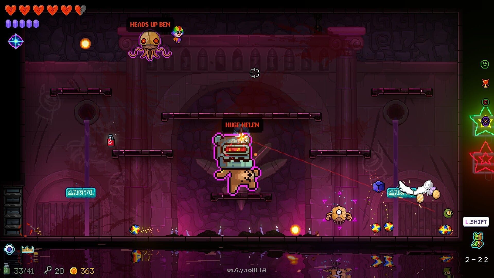 Screenshot for Neon Abyss: Chrono Trap