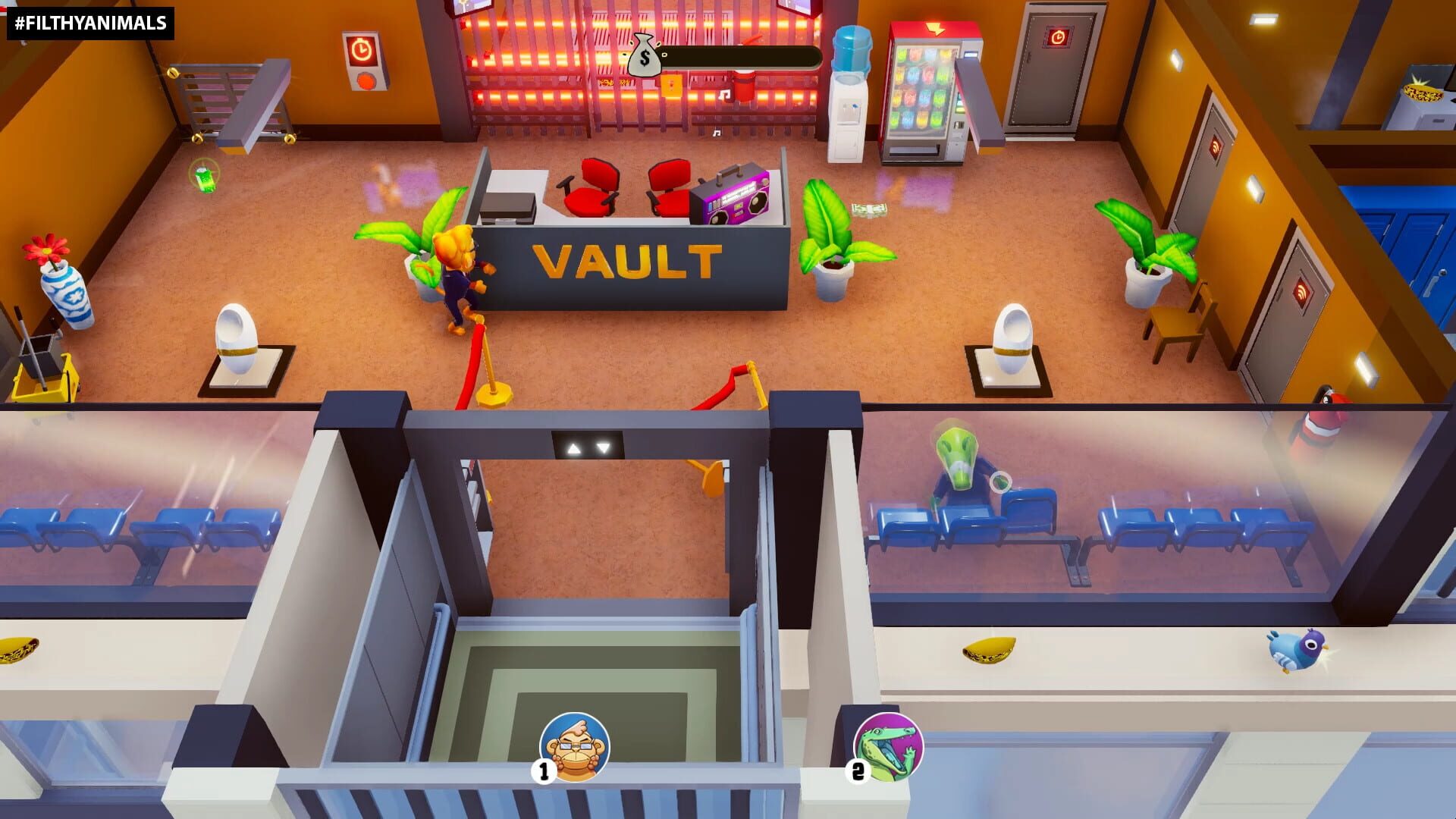 Screenshot for Filthy Animals: Heist Simulator