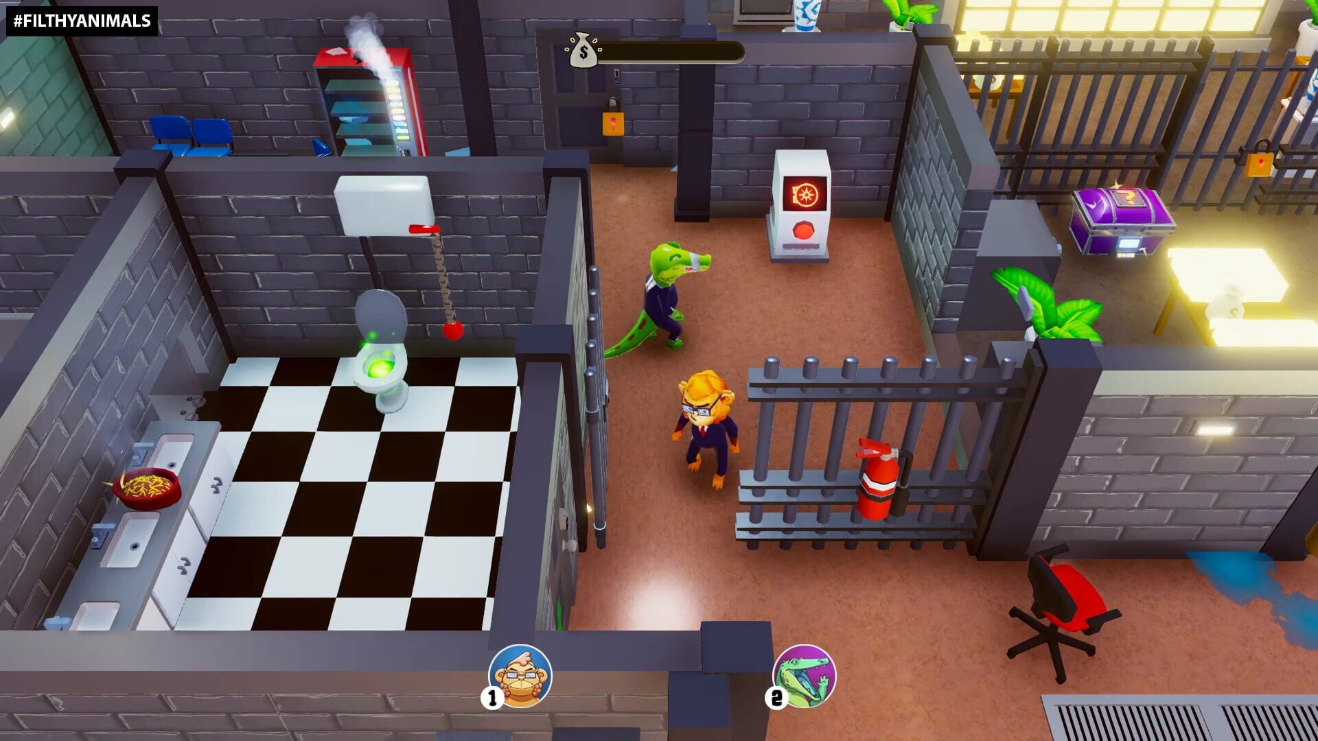 Screenshot for Filthy Animals: Heist Simulator