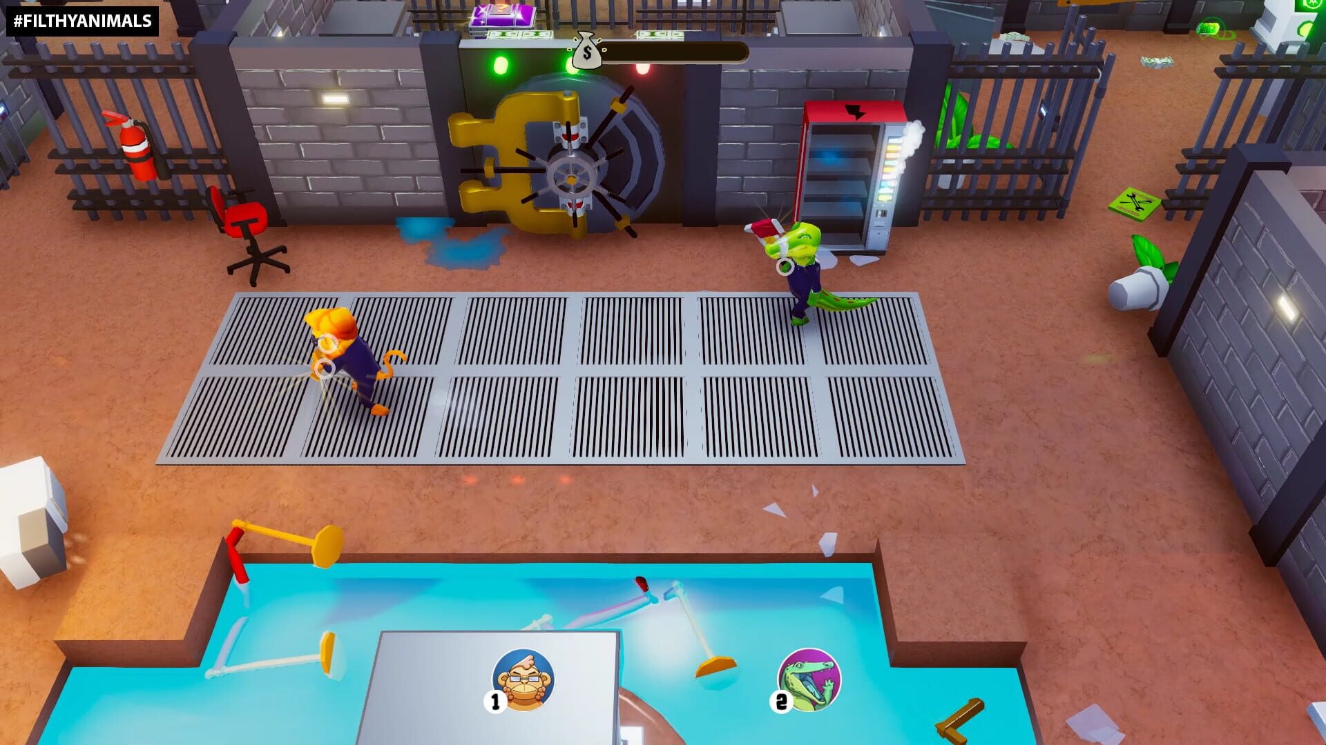 Screenshot for Filthy Animals: Heist Simulator
