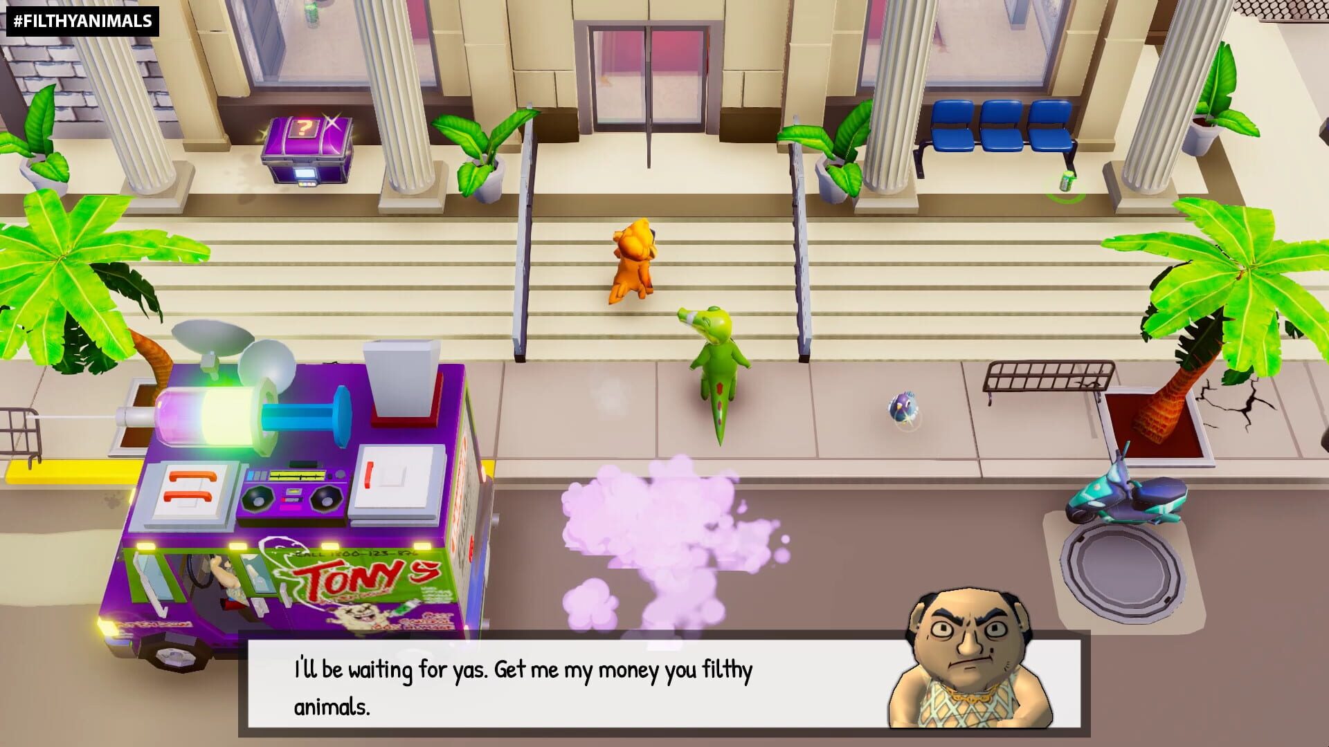 Screenshot for Filthy Animals: Heist Simulator