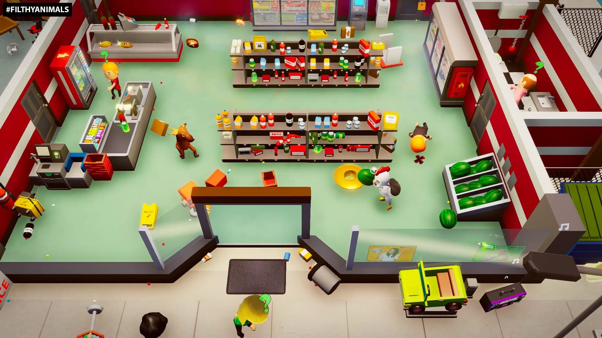 Screenshot for Filthy Animals: Heist Simulator