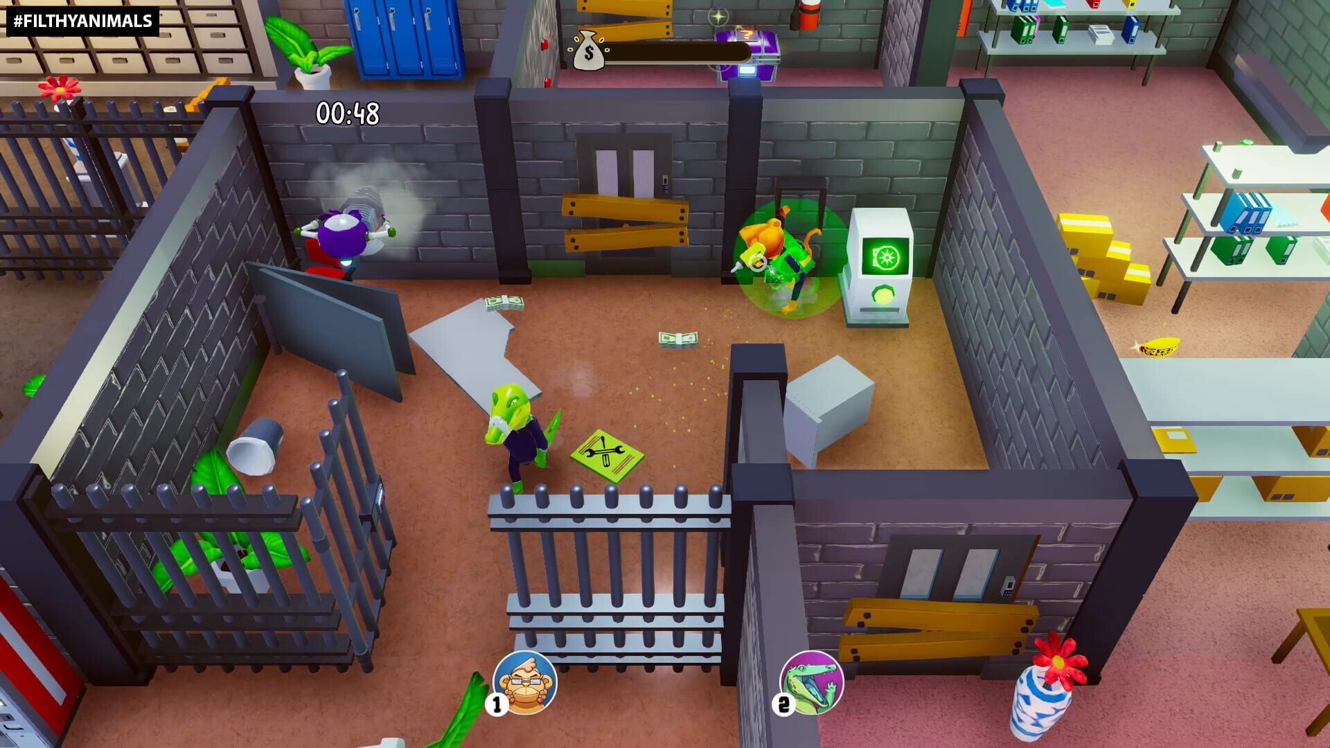 Screenshot for Filthy Animals: Heist Simulator