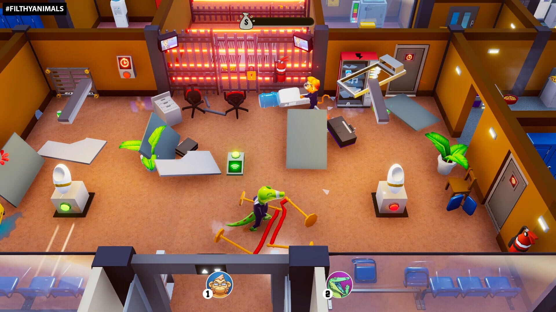 Screenshot for Filthy Animals: Heist Simulator