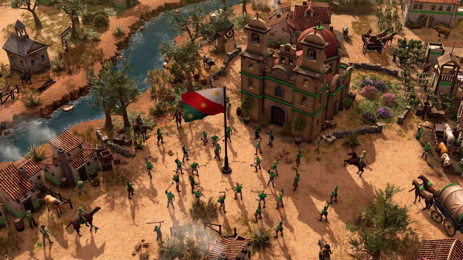 Screenshot for Age of Empires III: Definitive Edition - Mexico Civilization