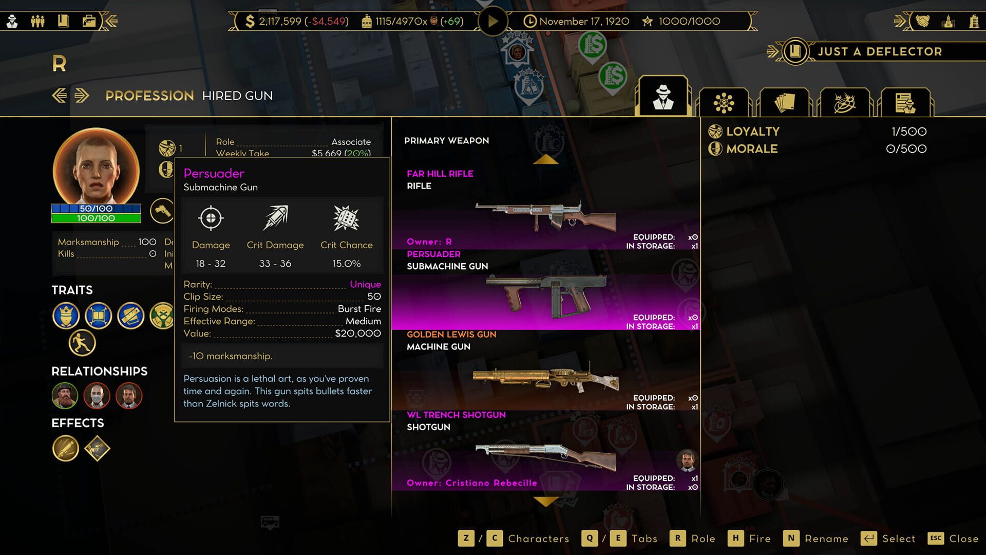 Screenshot for Empire of Sin: Make It Count