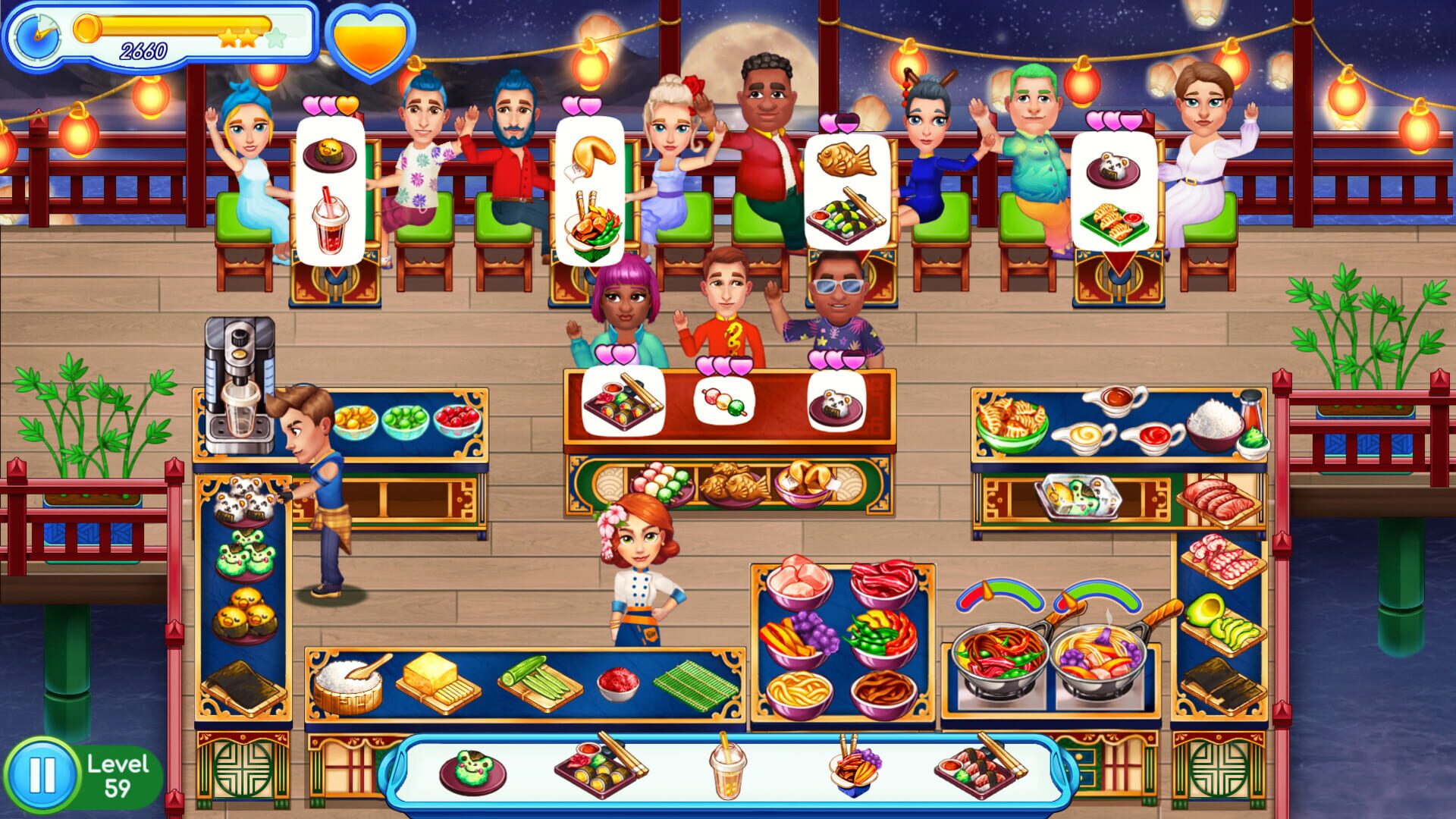 Screenshot for Claire's Cruisin' Cafe: High Seas Cuisine