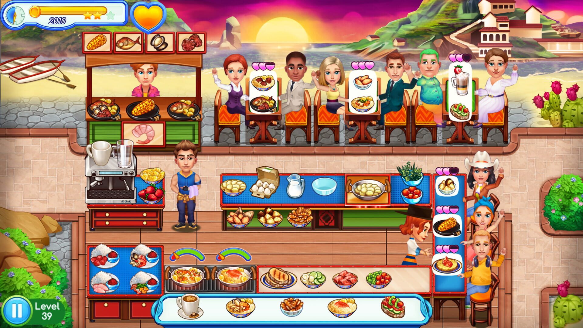 Screenshot for Claire's Cruisin' Cafe: High Seas Cuisine