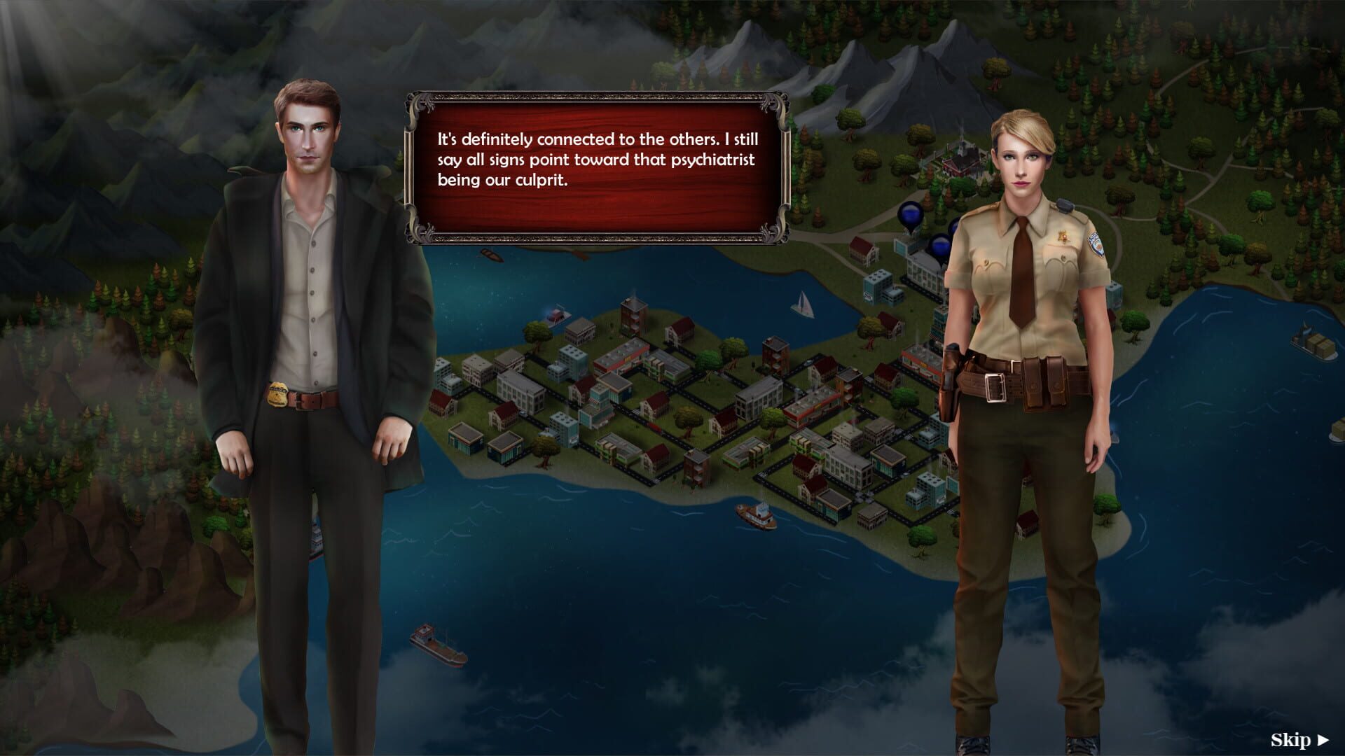 Screenshot for Murder by Moonlight 2: Crimson Night