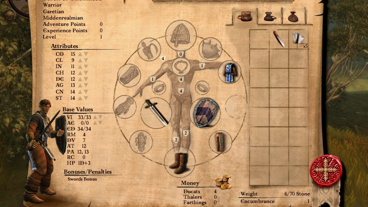 Screenshot for Drakensang: The Dark Eye