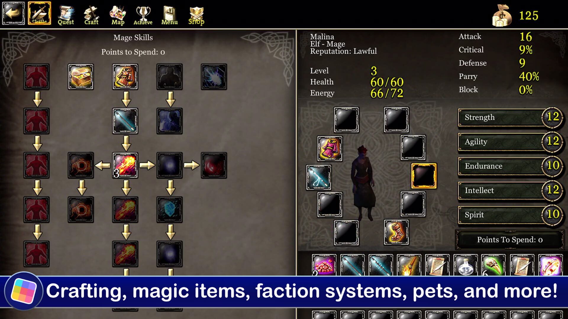 Screenshot for Aralon: Sword and Shadow