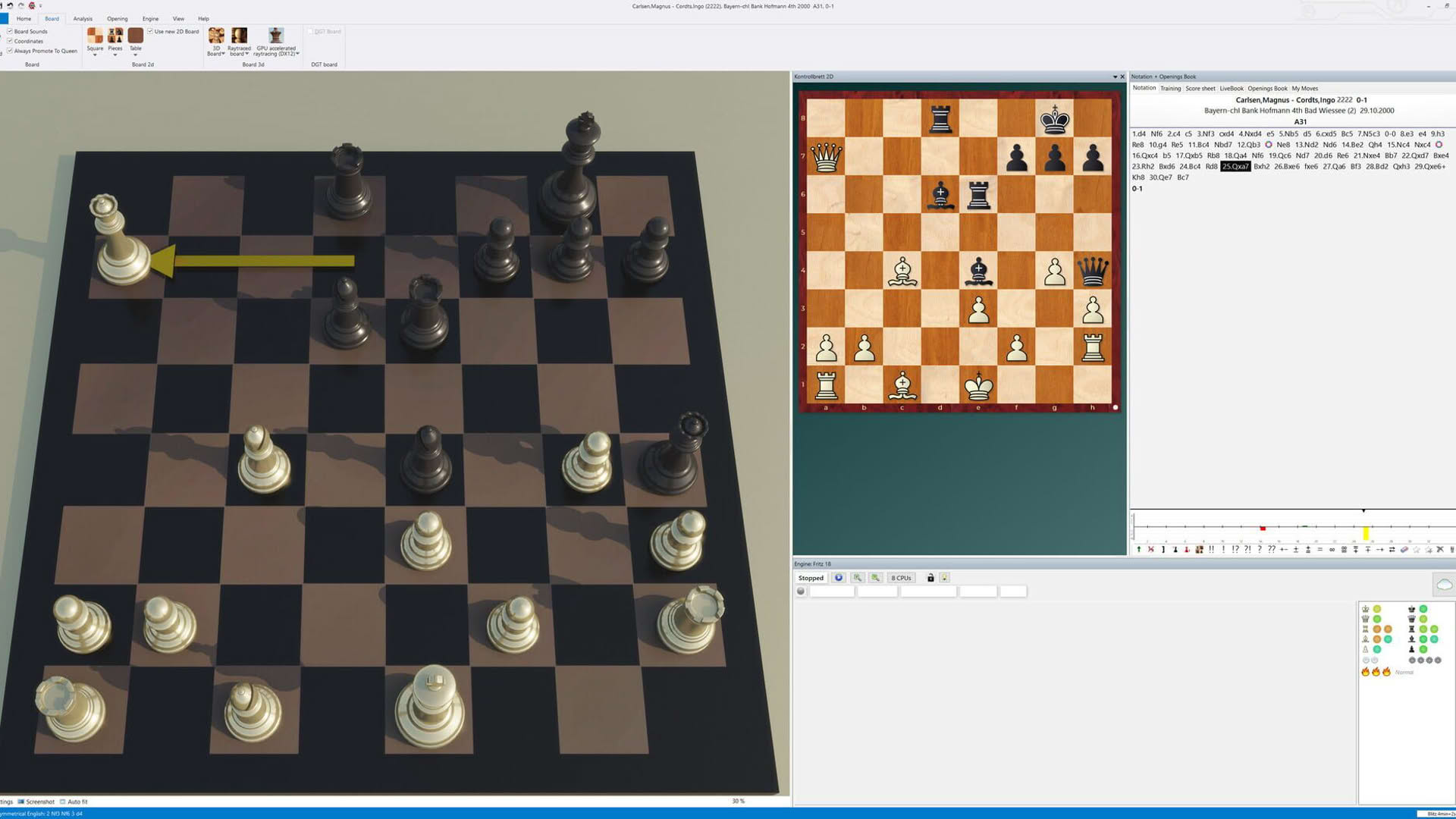 Screenshot for Fritz 18: Steam Edition