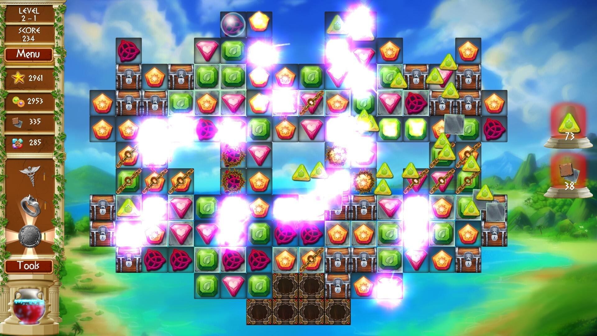 Screenshot for The Chronicles of Hercules II: Wrath of Kronos