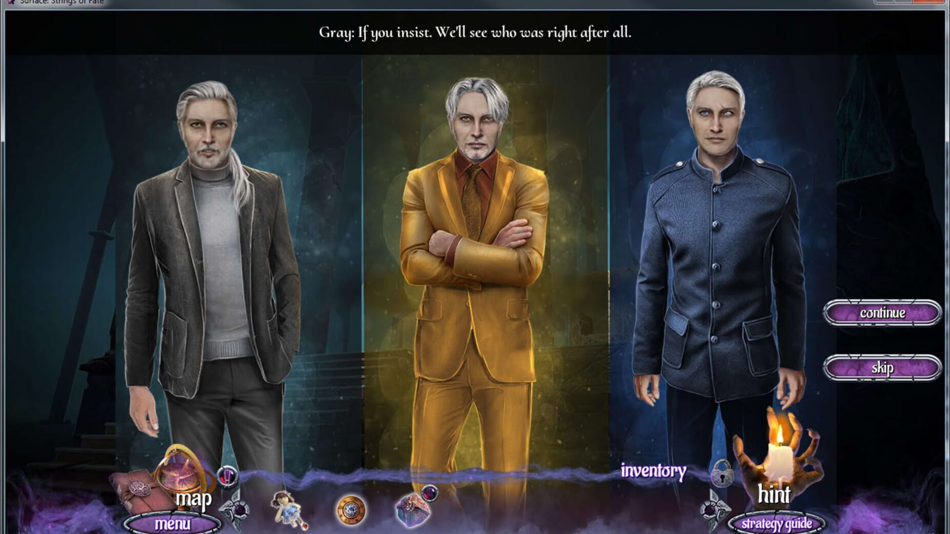 Screenshot for Surface: Strings of Fate
