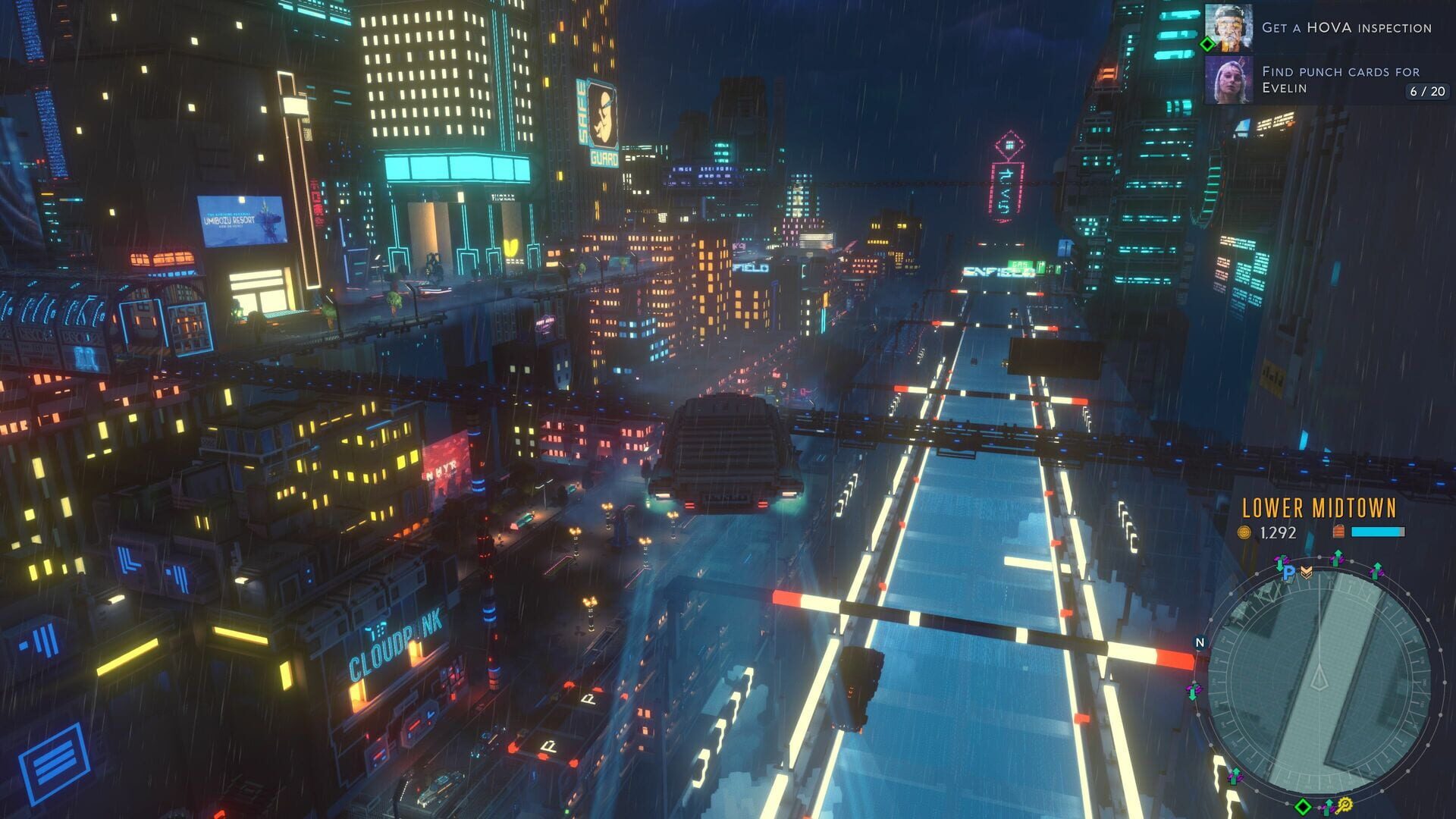 Screenshot for Cloudpunk