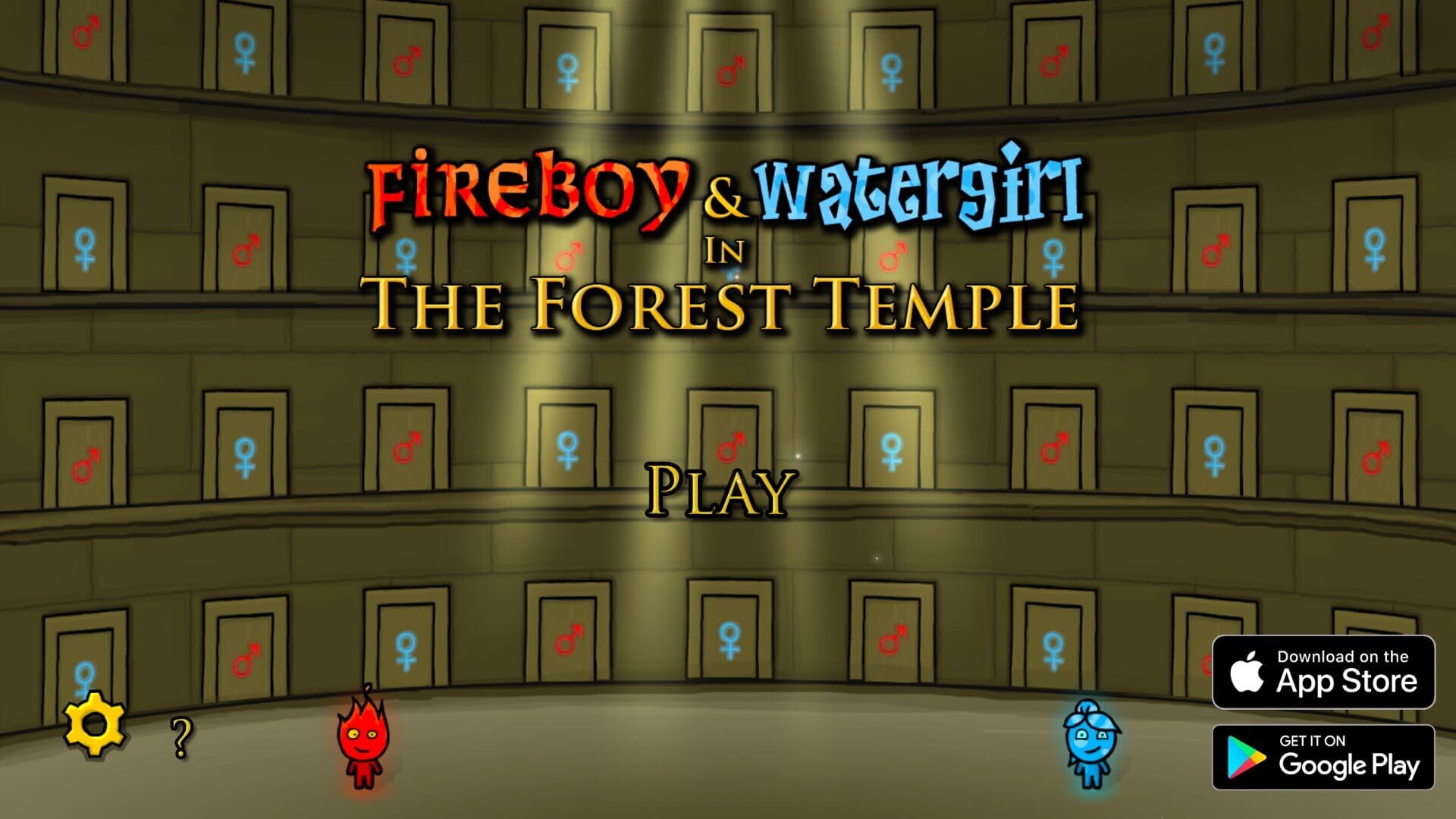 Screenshot for Fireboy & Watergirl in the Forest Temple